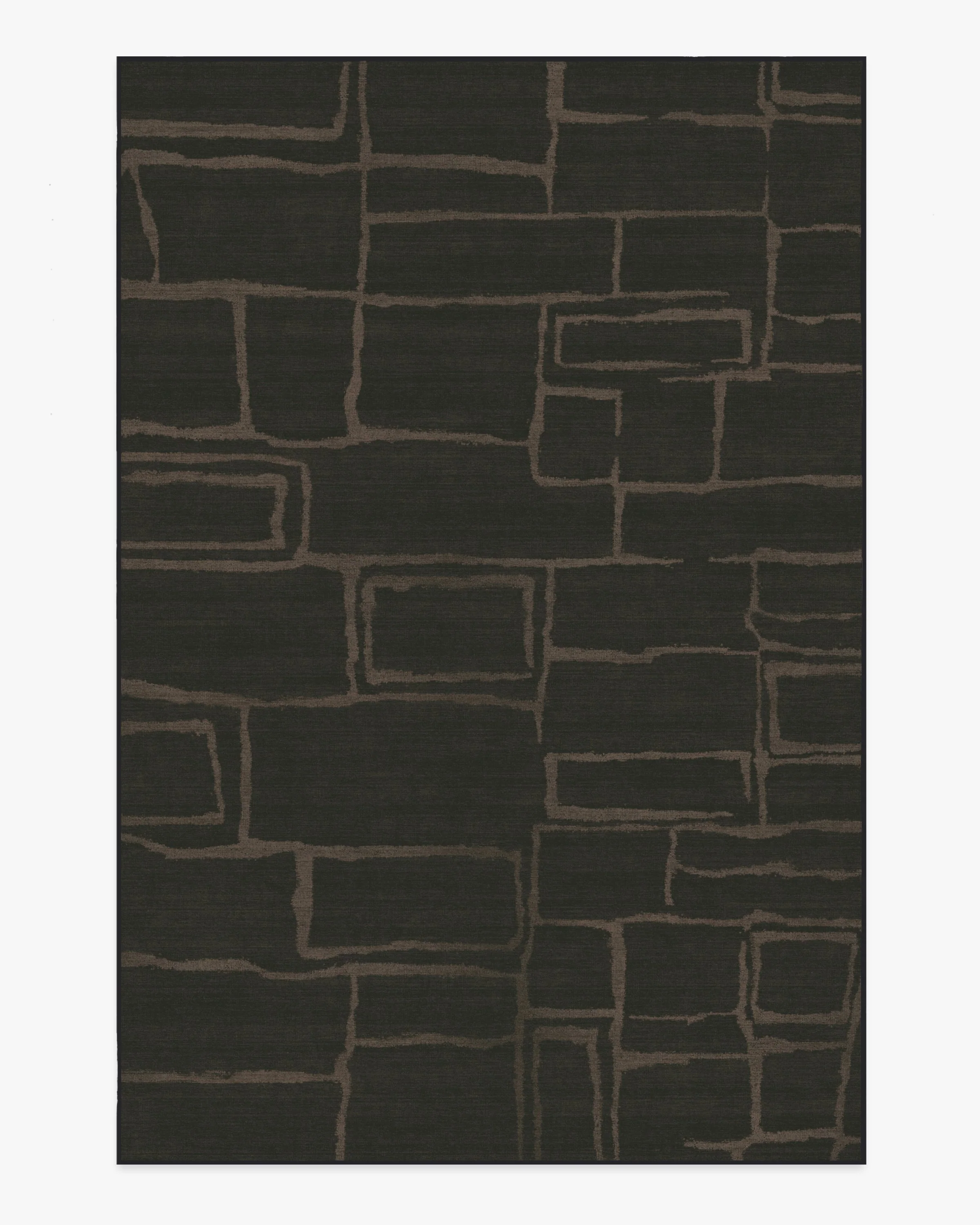 Alsace Soft Black Flatwoven Rug