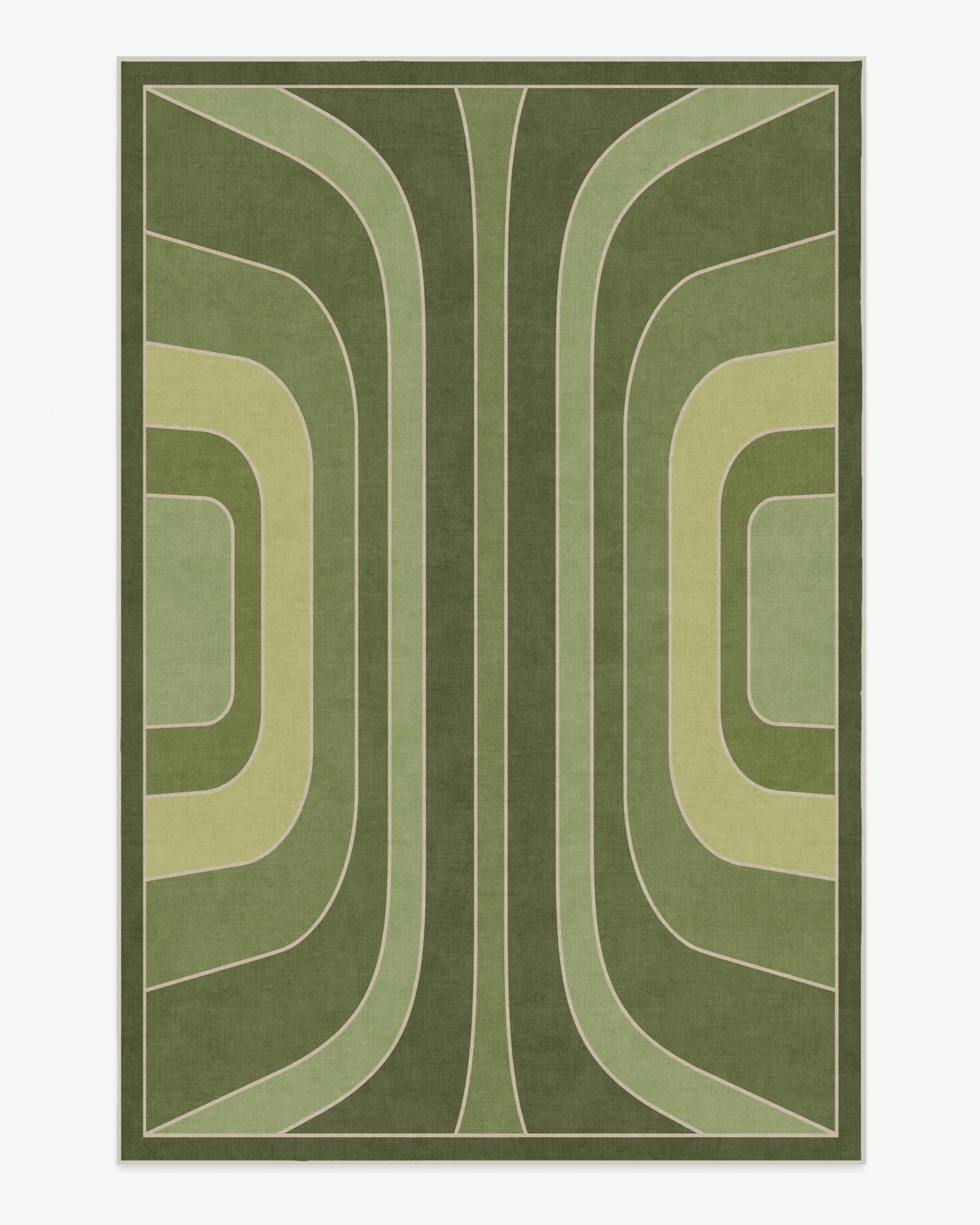 Paradox Green Flatwoven Rug