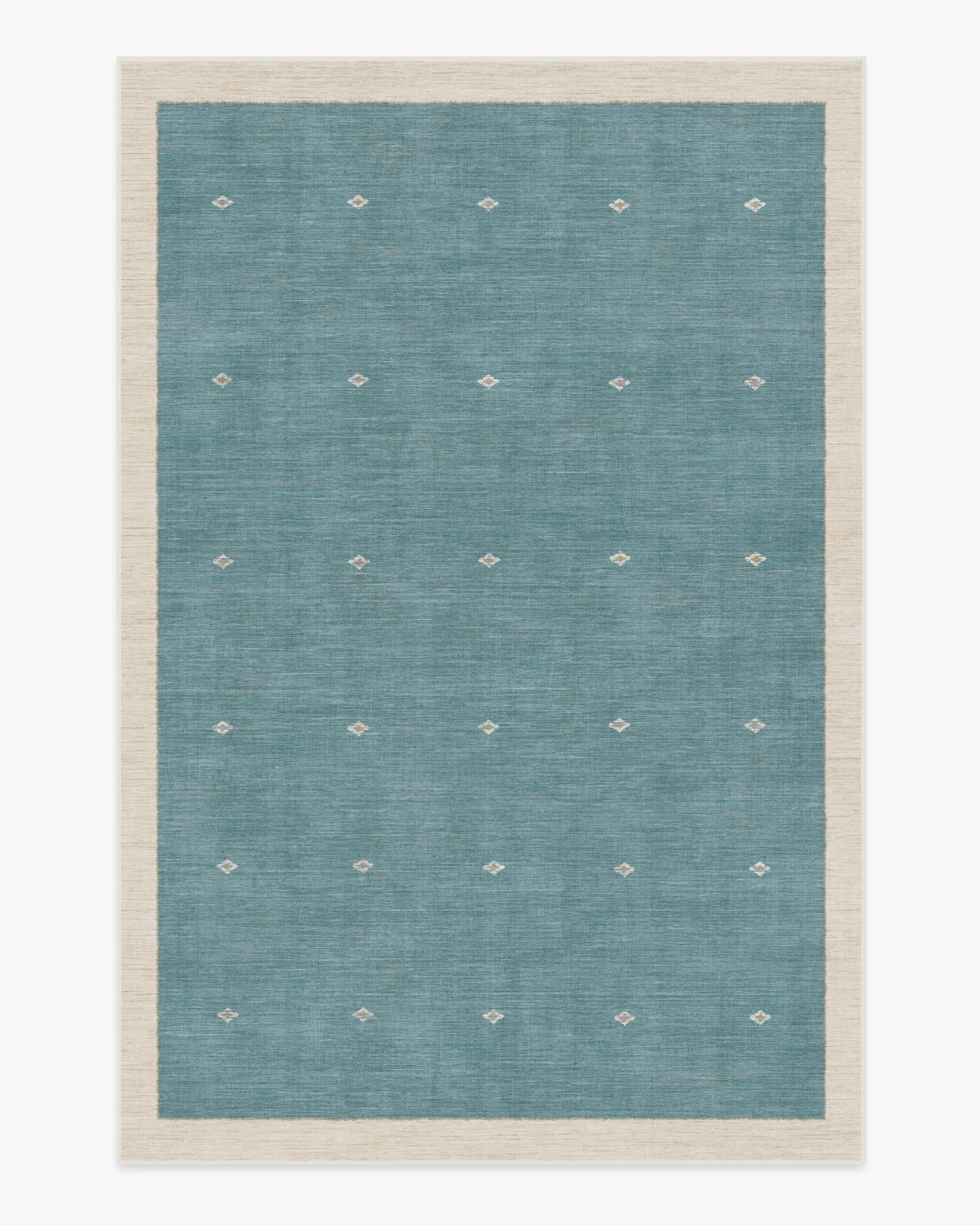 Luna Soft Teal Rug
