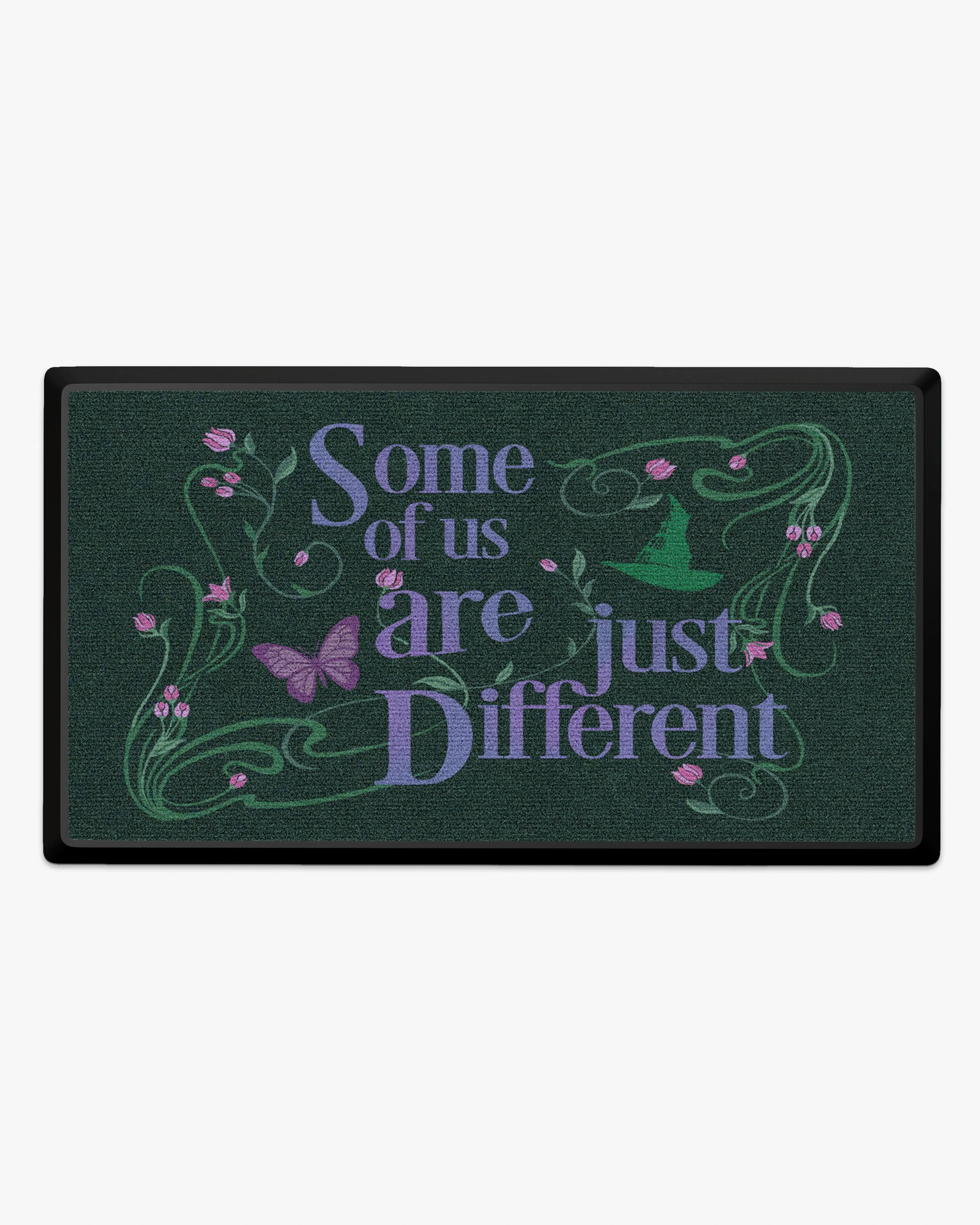 Some Of Us Are Just Different Green Large Doormat