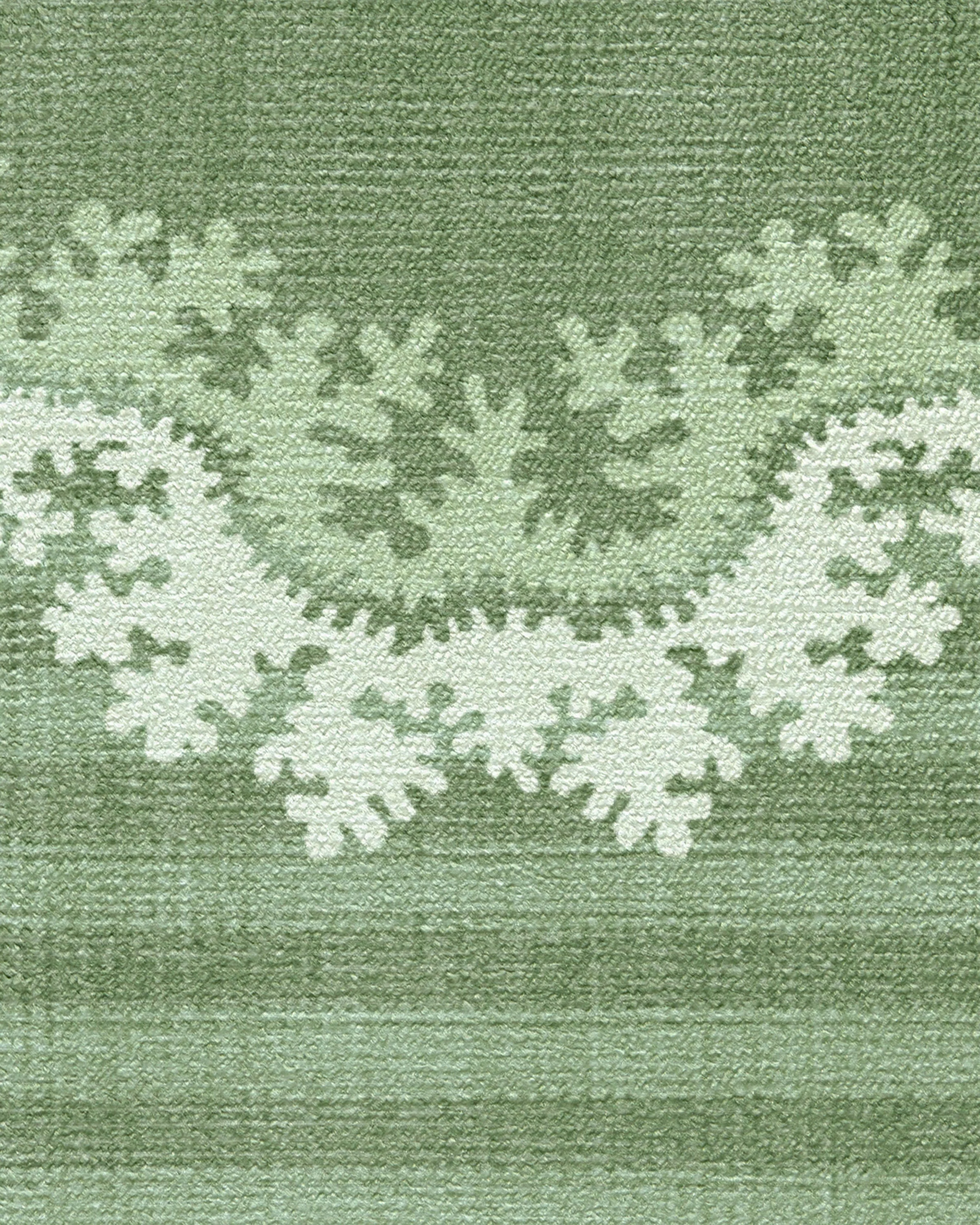 Oxbow Botanical Green Rug