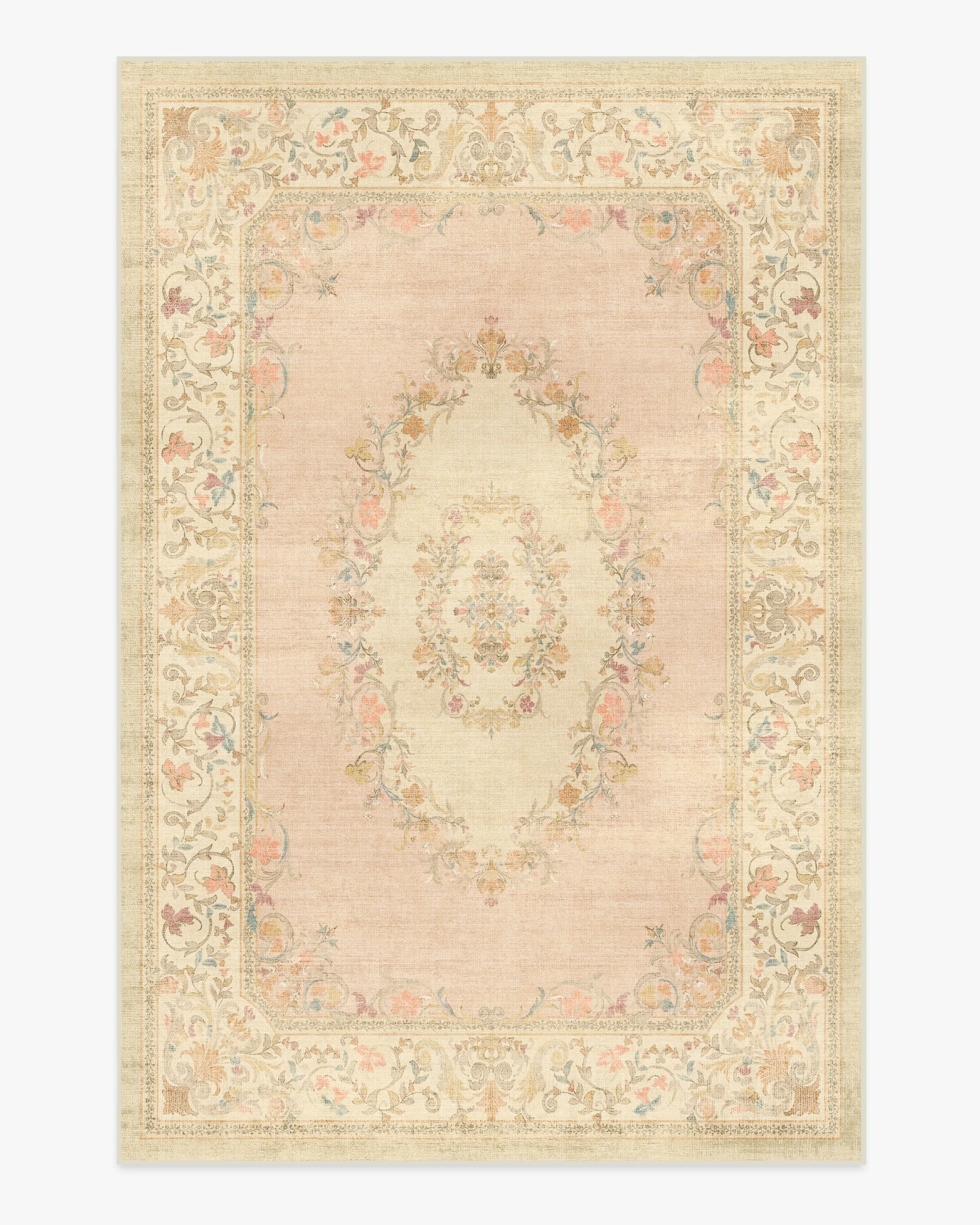 Lady Whistledown Vintage Pink Flatwoven Rug