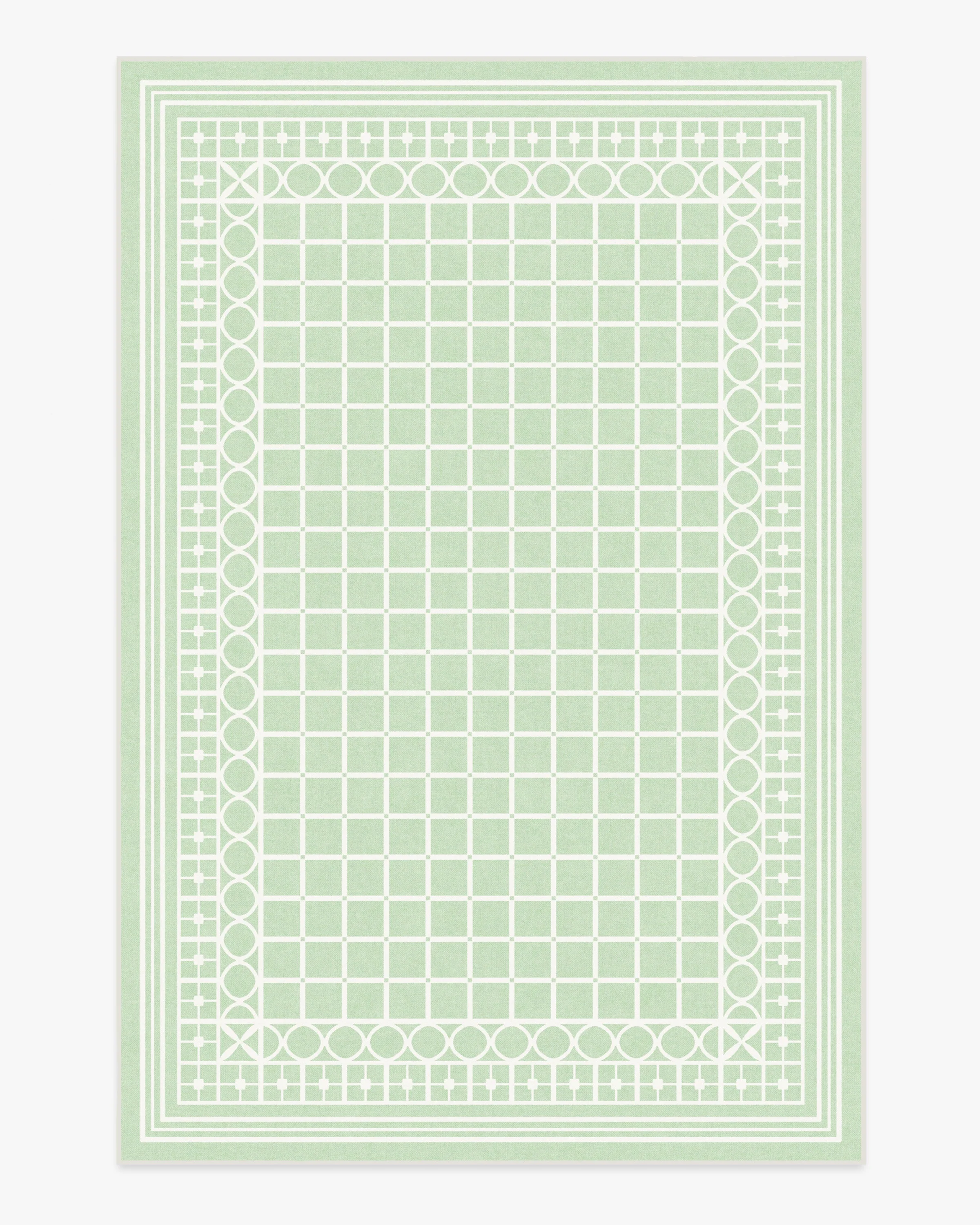 Palm Beach Powder Sage Flatwoven Rug