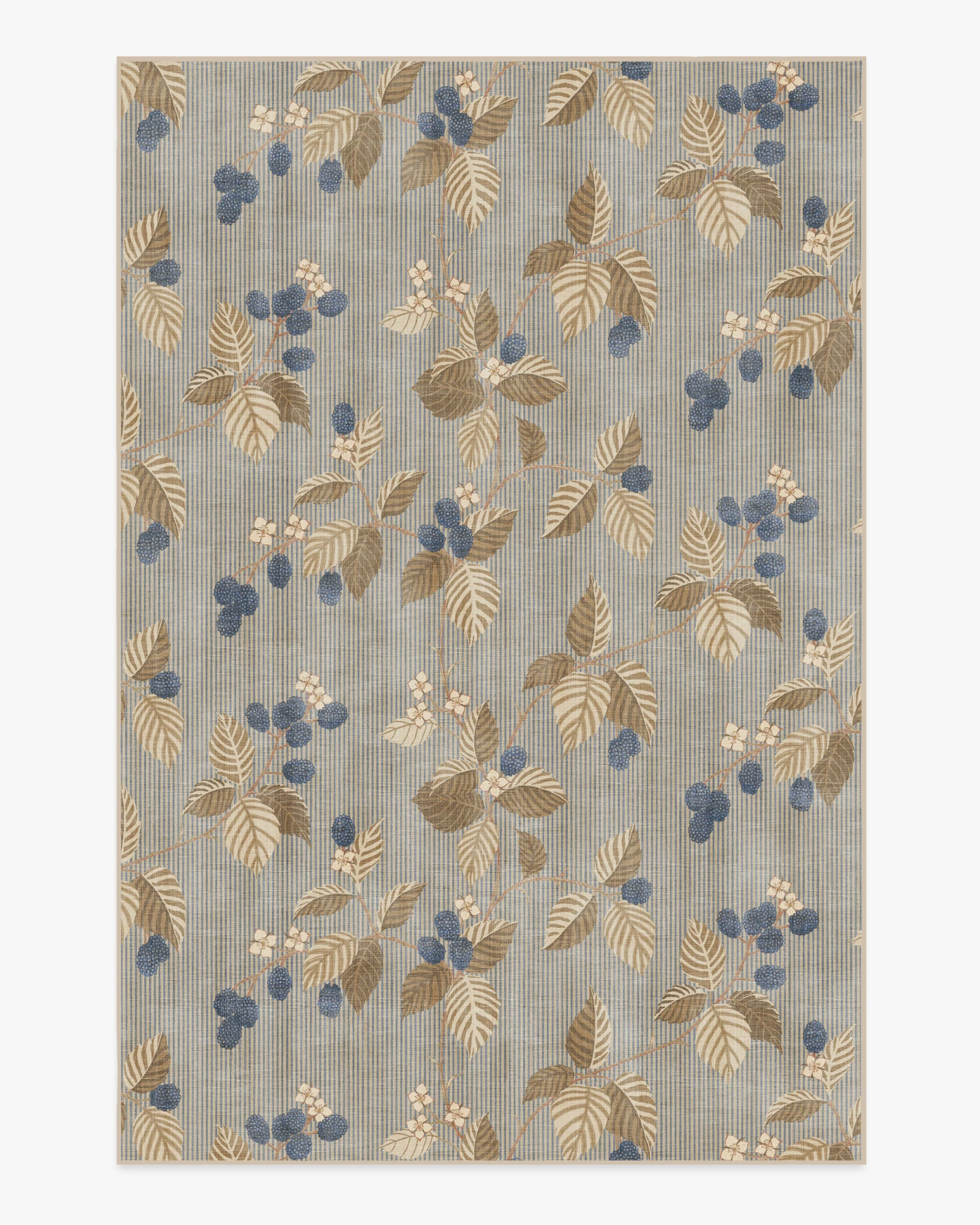 Rubus Azure & Fawn Rug
