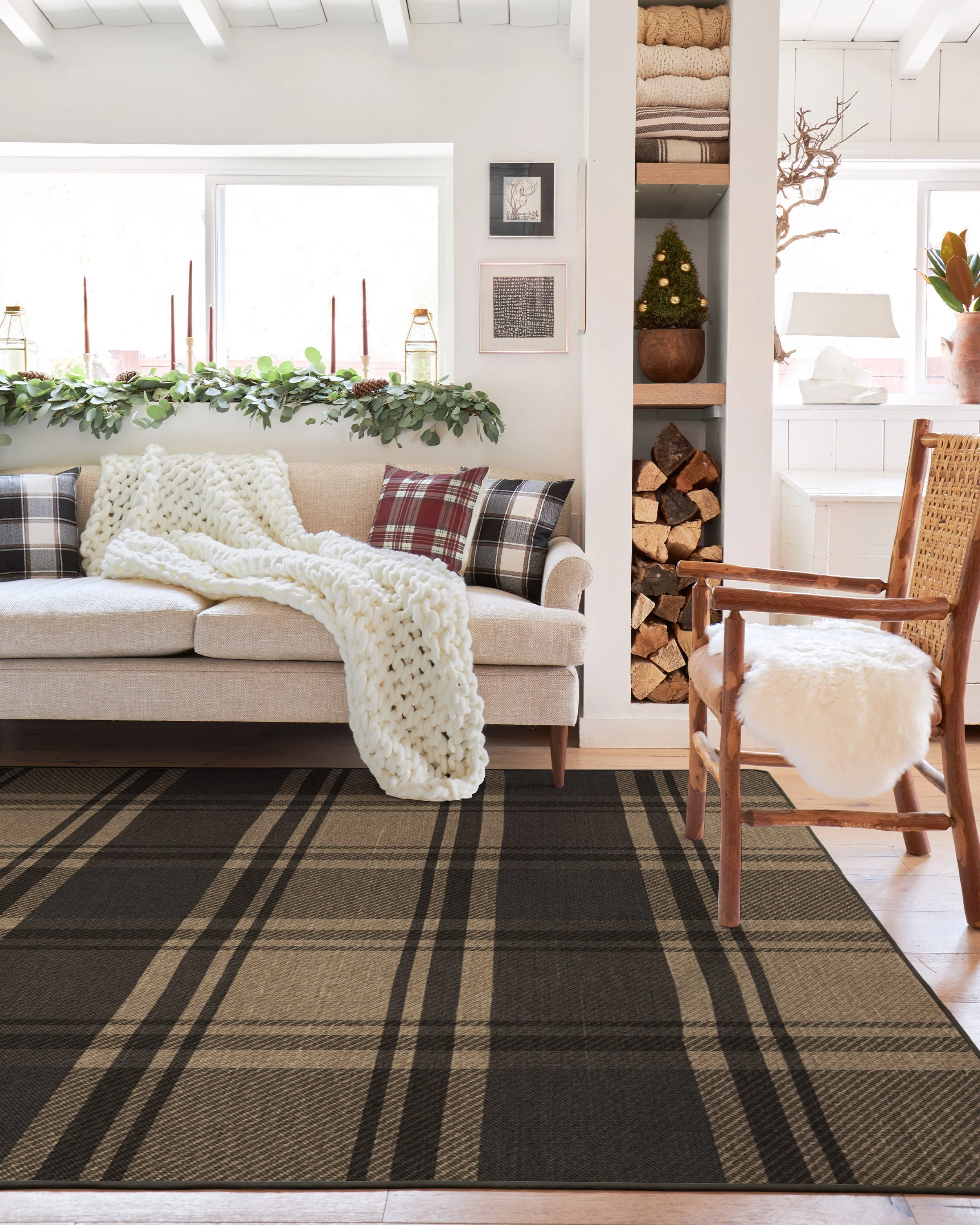 1126-easton-plaid-charcoal-natural-rug-3.webp Easton Plaid Charcoal & Natural Rug