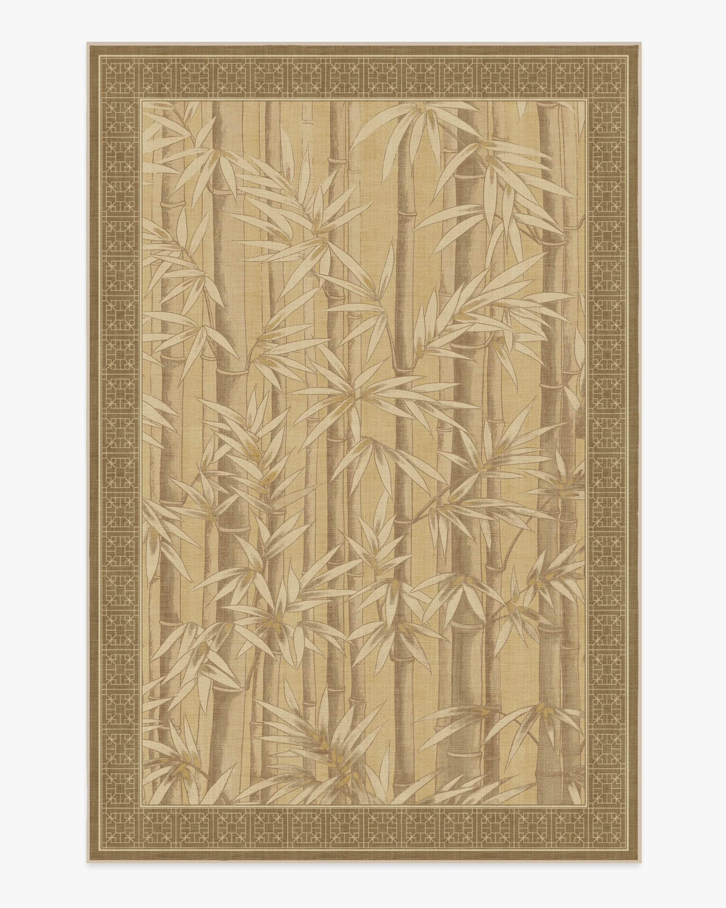 Bamboo Natural Gold Outdoor Rug