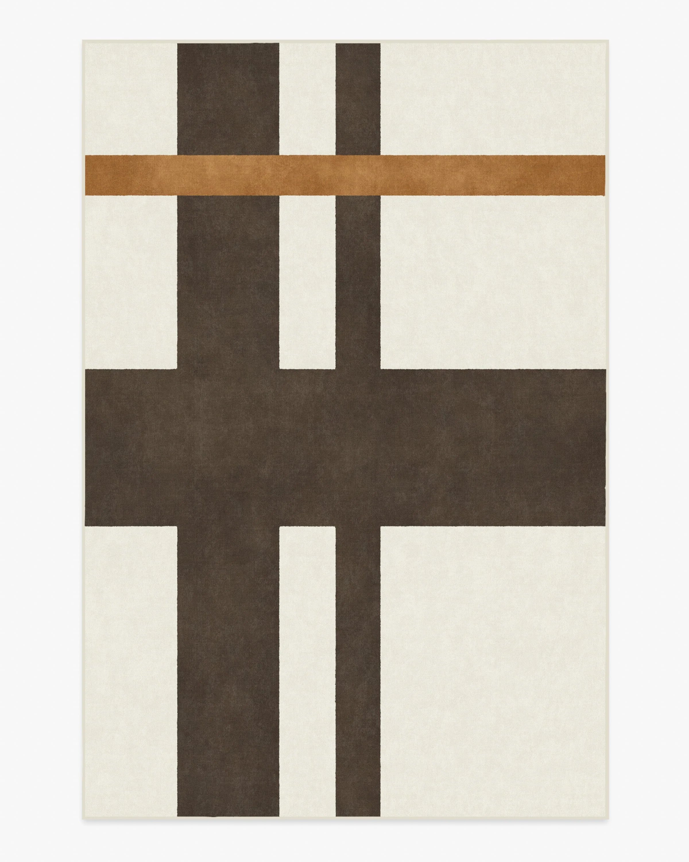 Scala Ivory & Brown Rug
