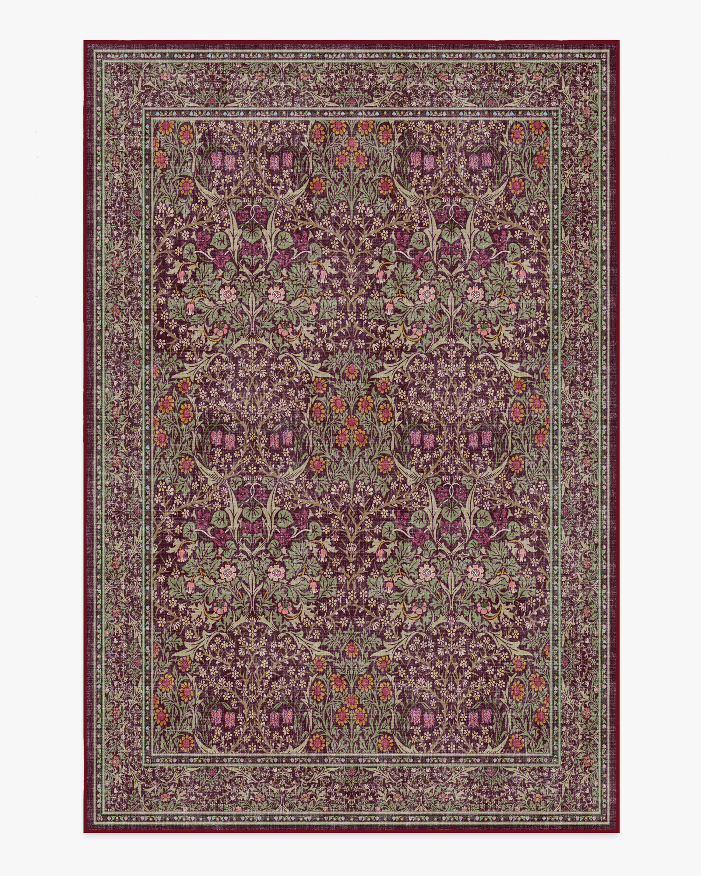 Blackthorn Mulberry Rug