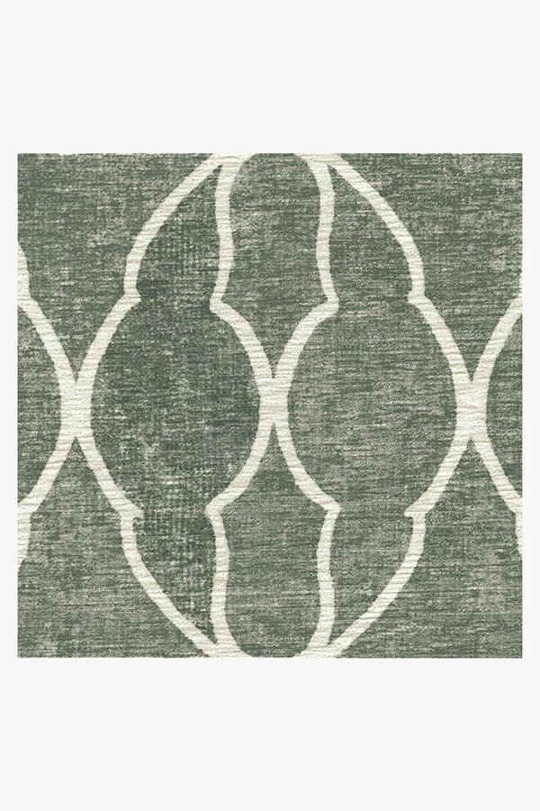 Groguâ„¢ Trellis Sage Green Rug