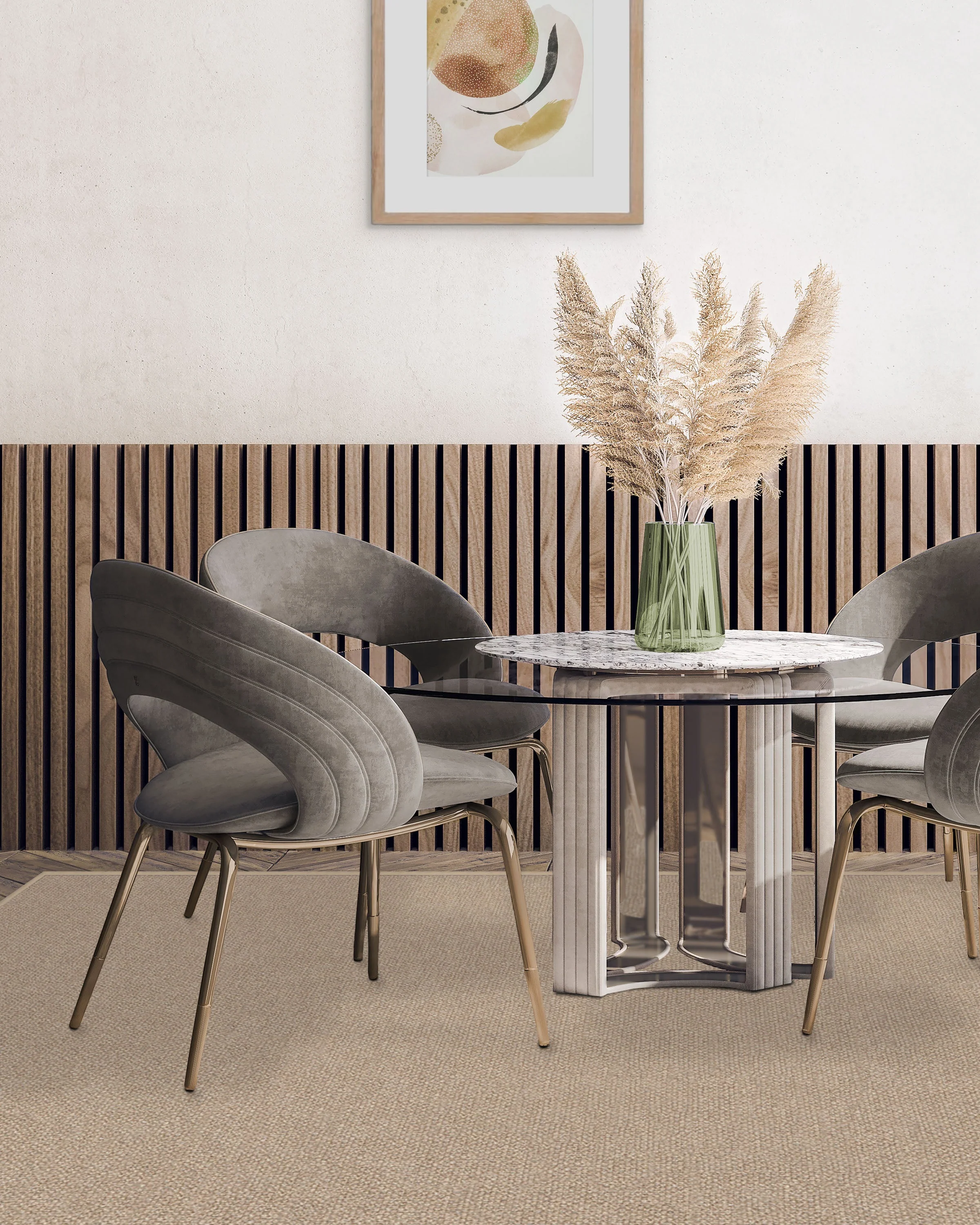 Flatwoven Warm Sand Re-Jute Rug