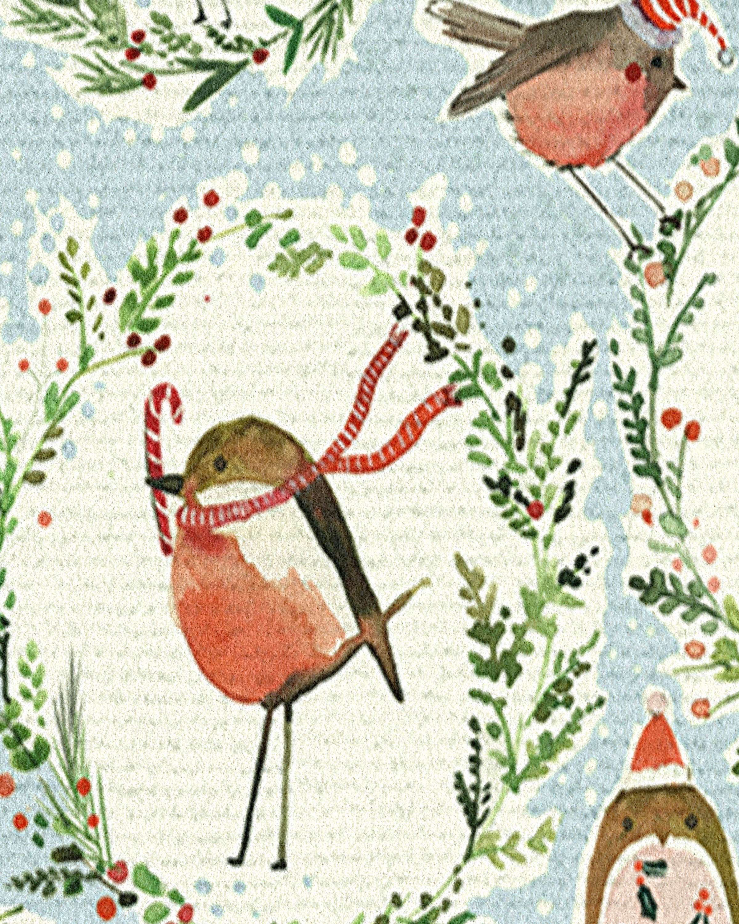 1306-holiday-robbins-blue-doormat-3.jpg Holiday Robbins Blue Doormat