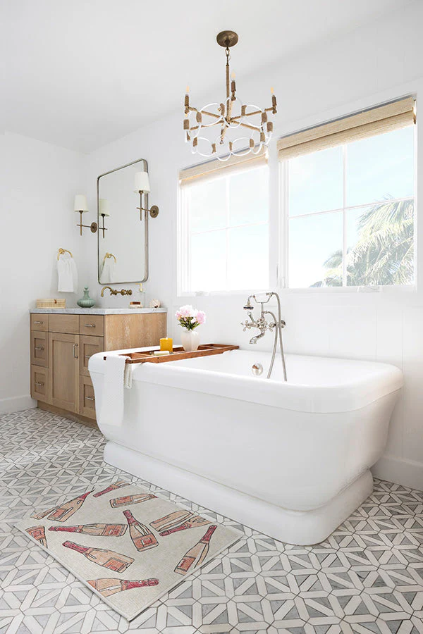 Rosé All Day Bath Mat