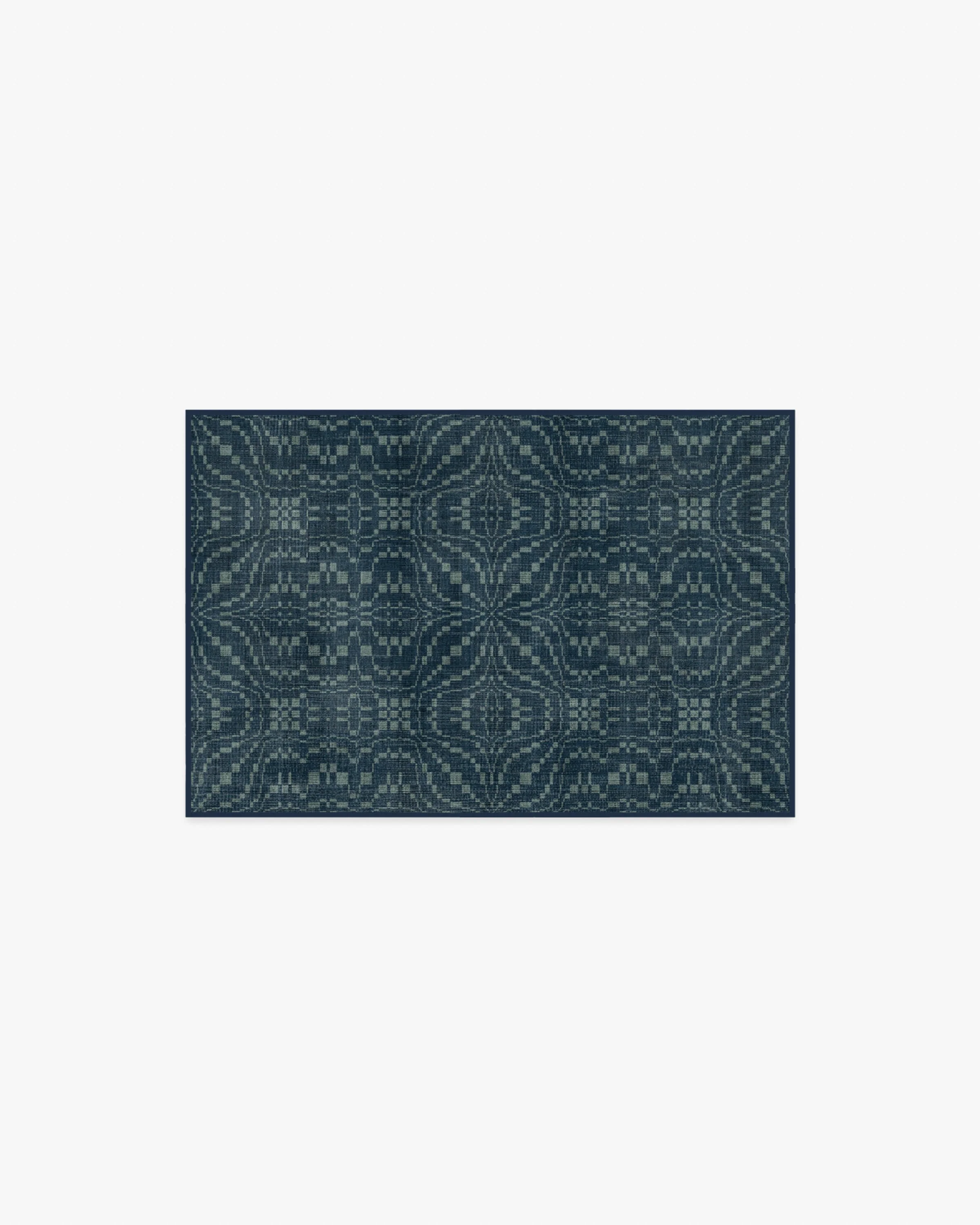 Hearthstone Navy Blue Rug