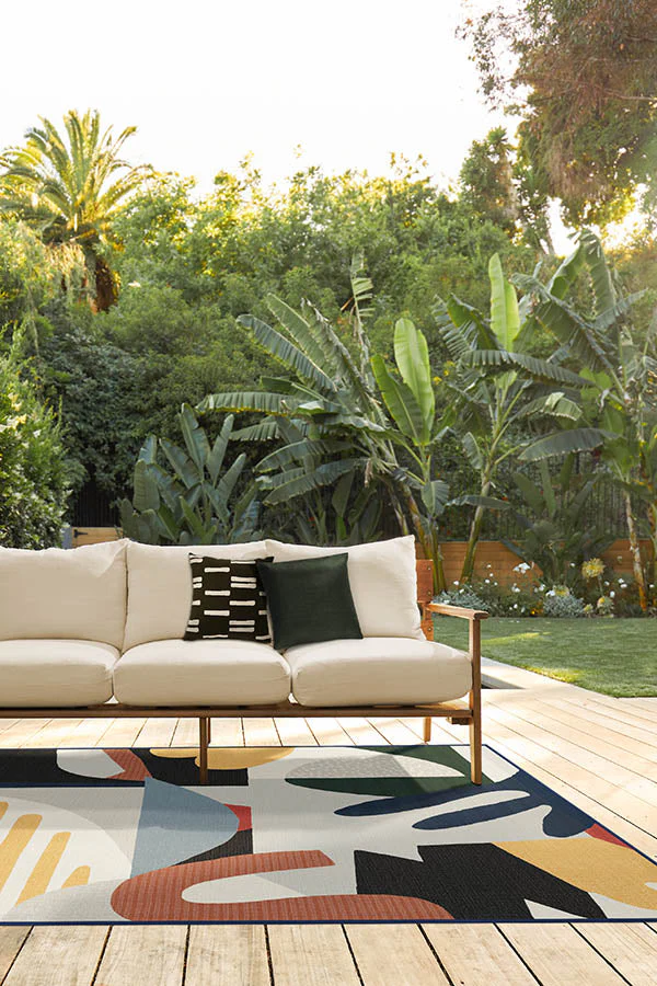 Medley Multicolor Outdoor Rug