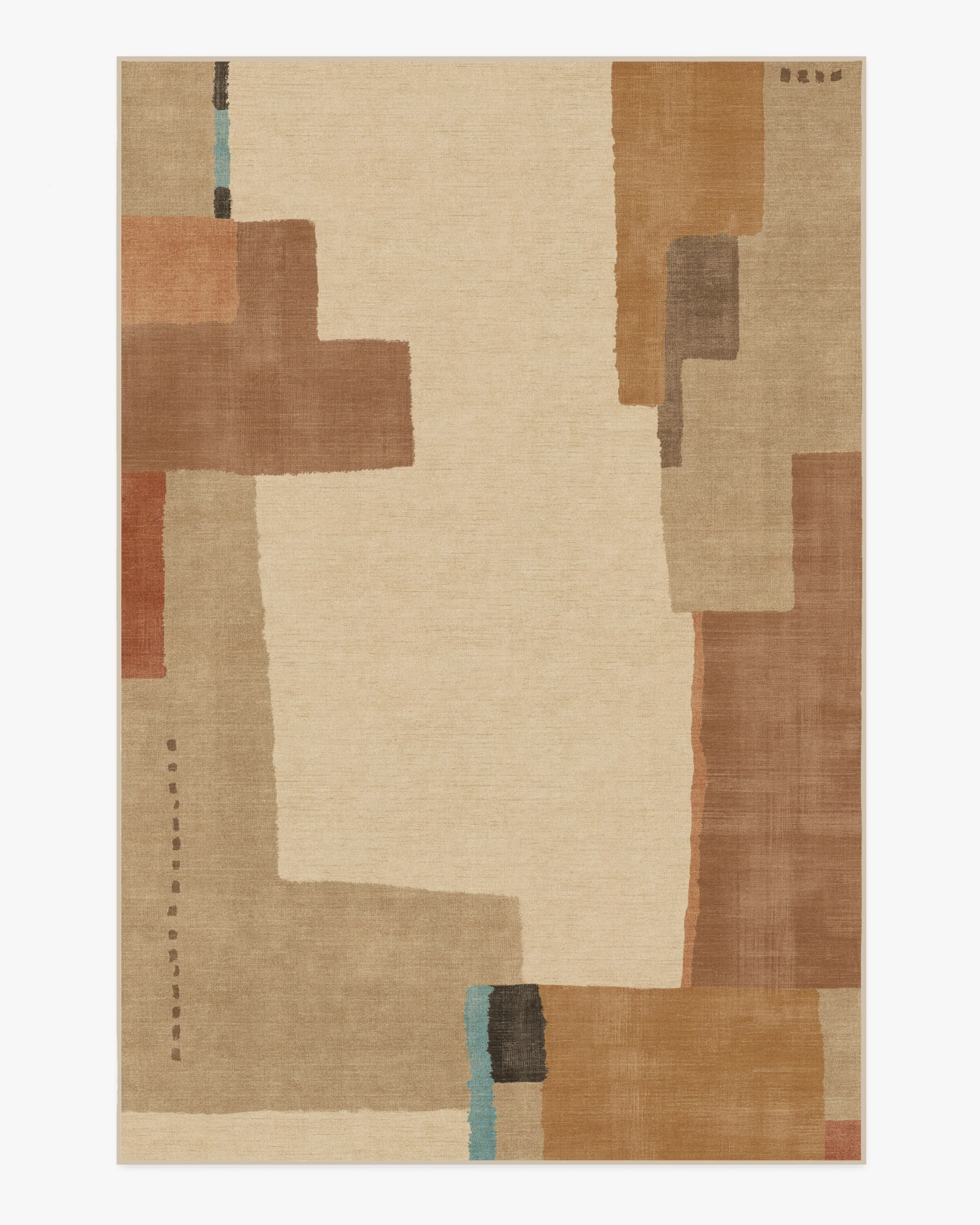 Ananda Natural Pop Flatwoven Rug