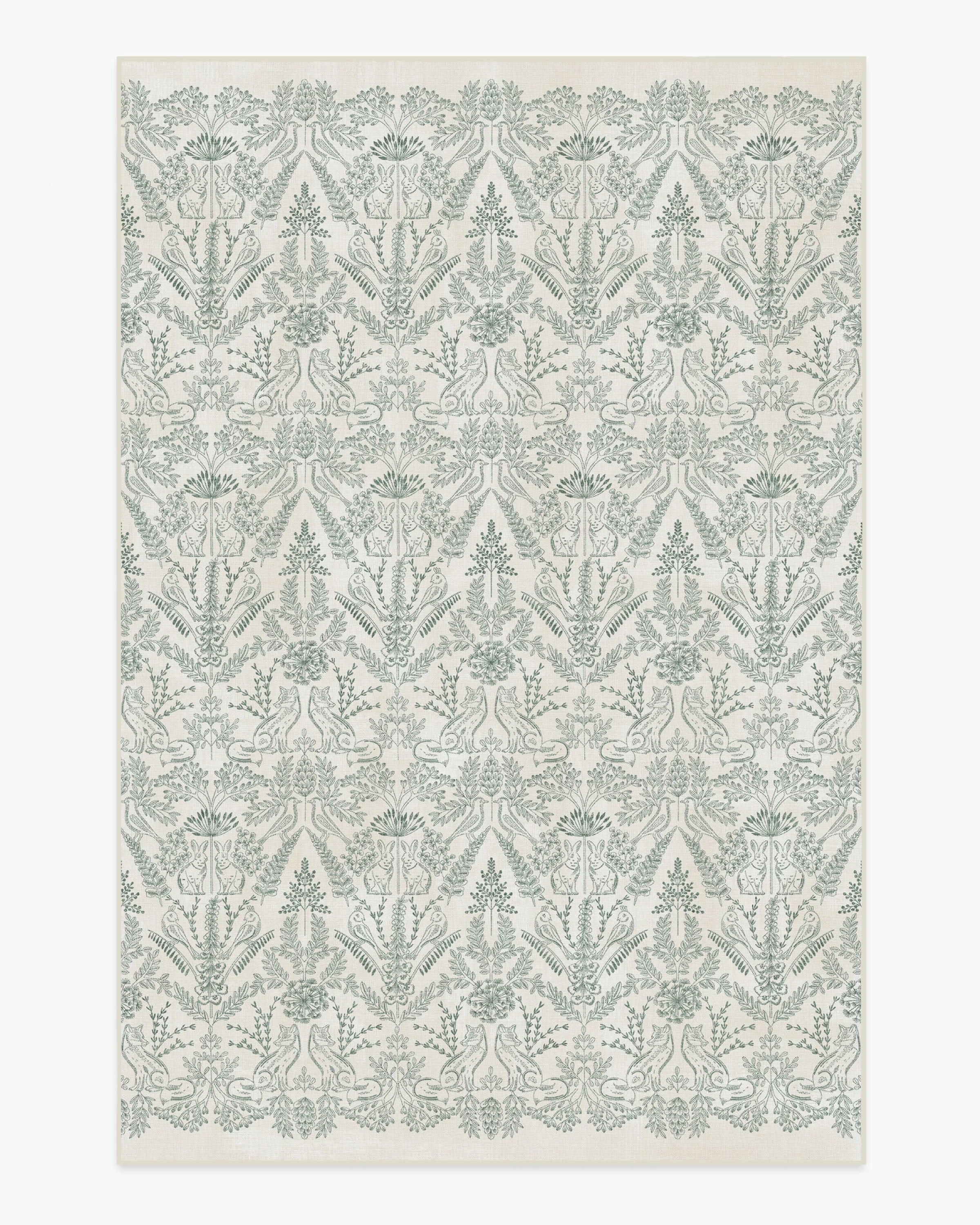 Fern & Fable Green Rug