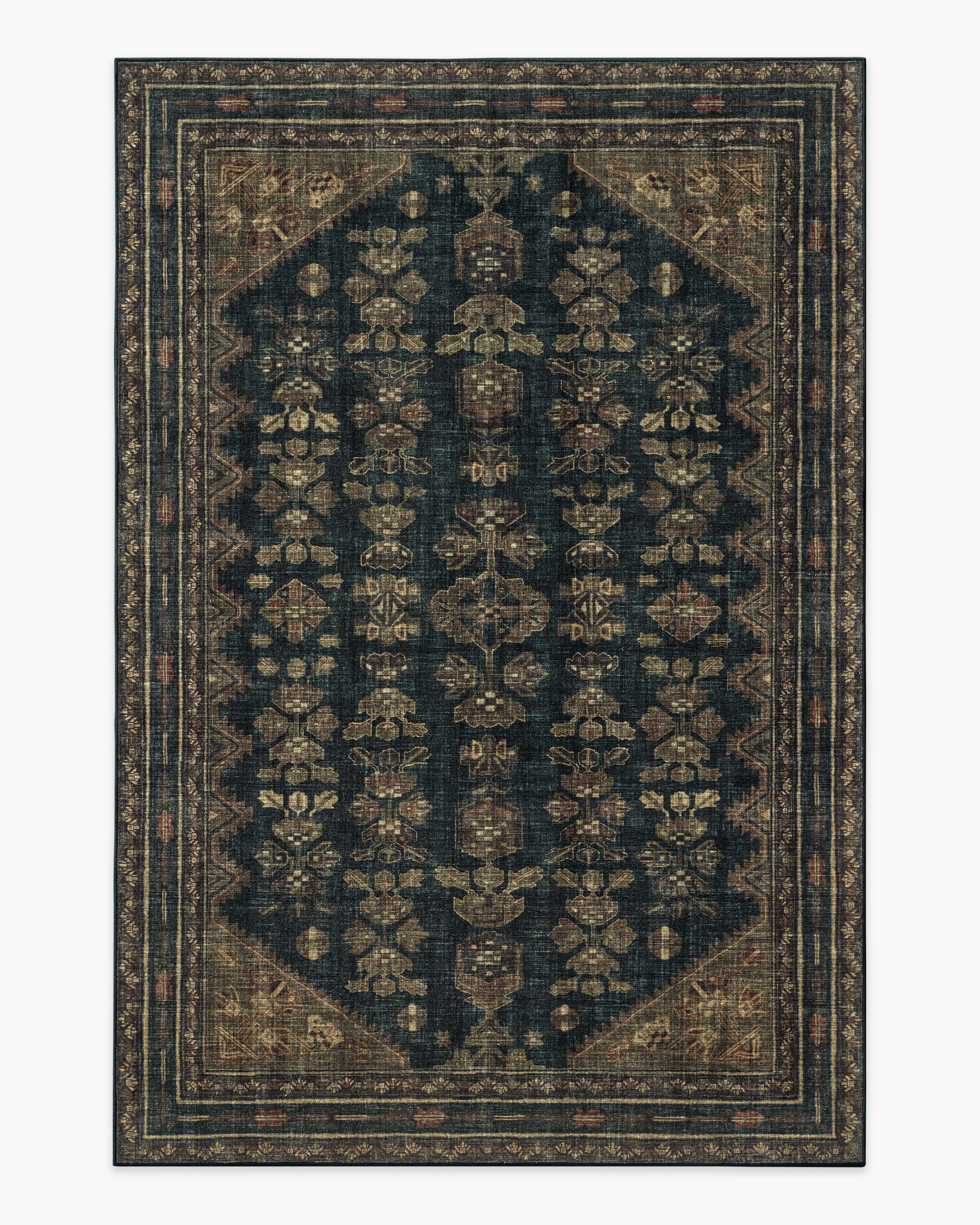 Pradera Soft Black & Brown Rug
