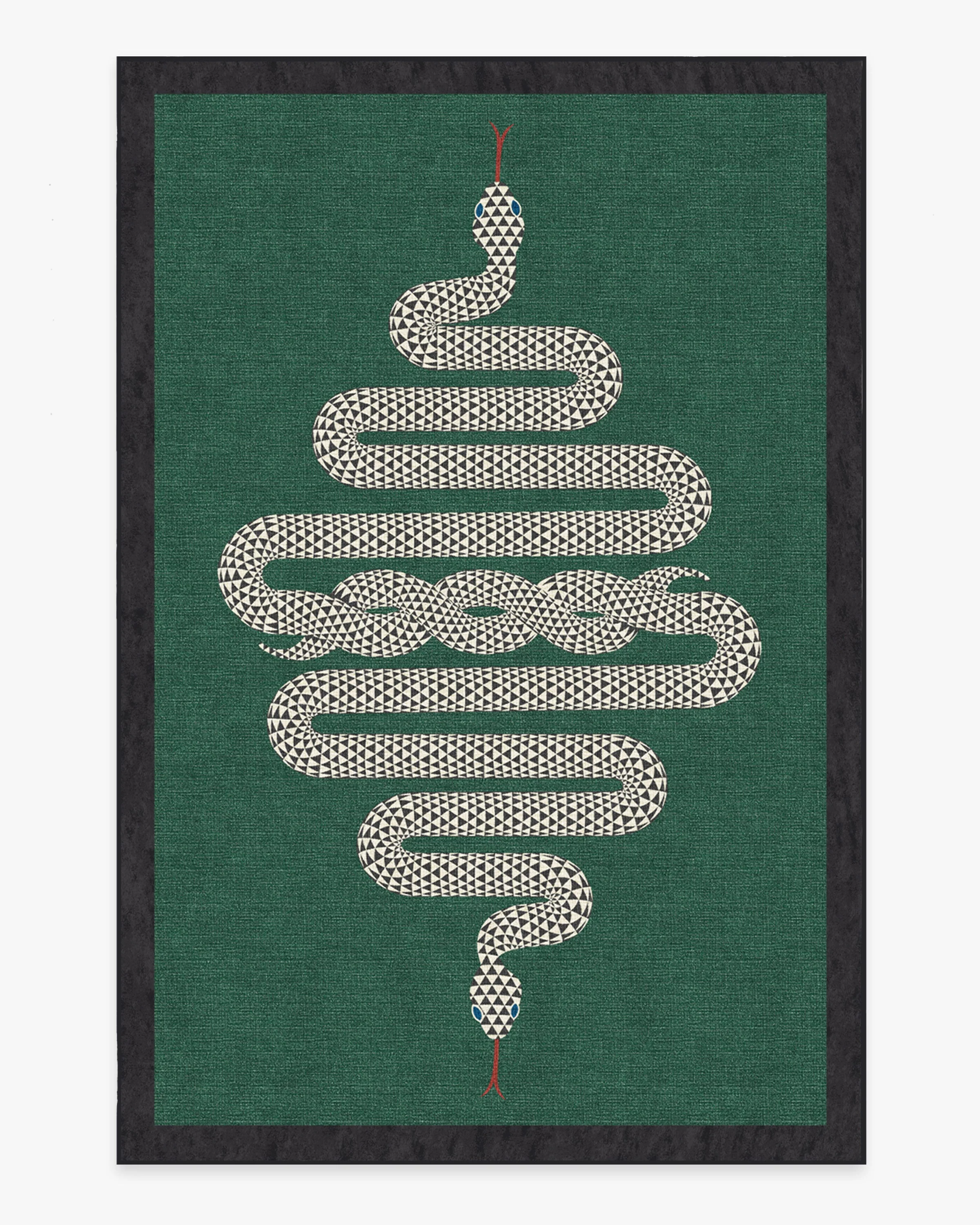 Venom Emerald Flatwoven Rug