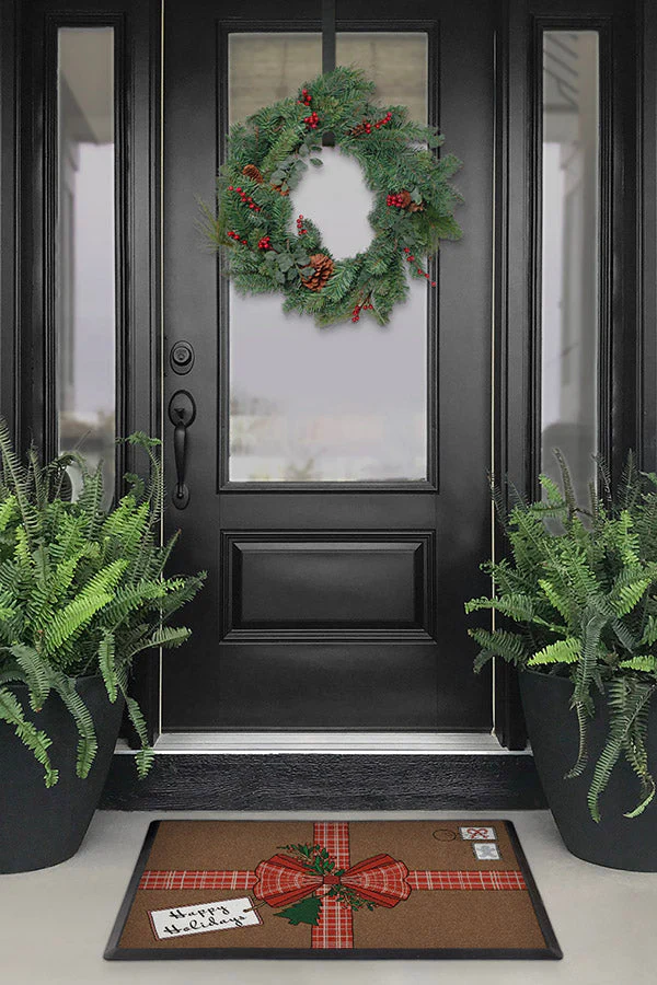 1381-postal-present-holiday-doormat-2.webp Postal Present Holiday Doormat