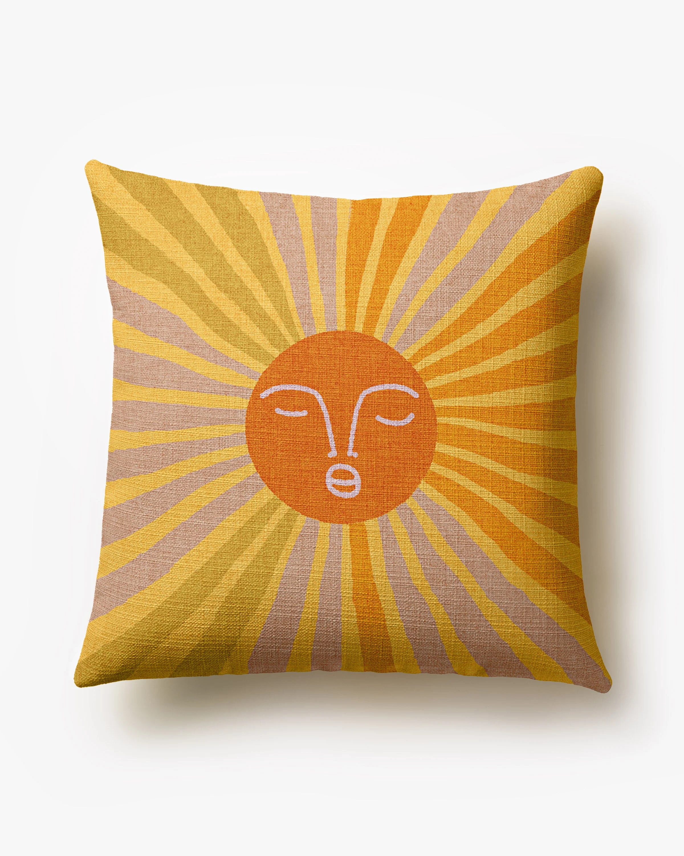 Solis Dawn Woven Throw Pillow