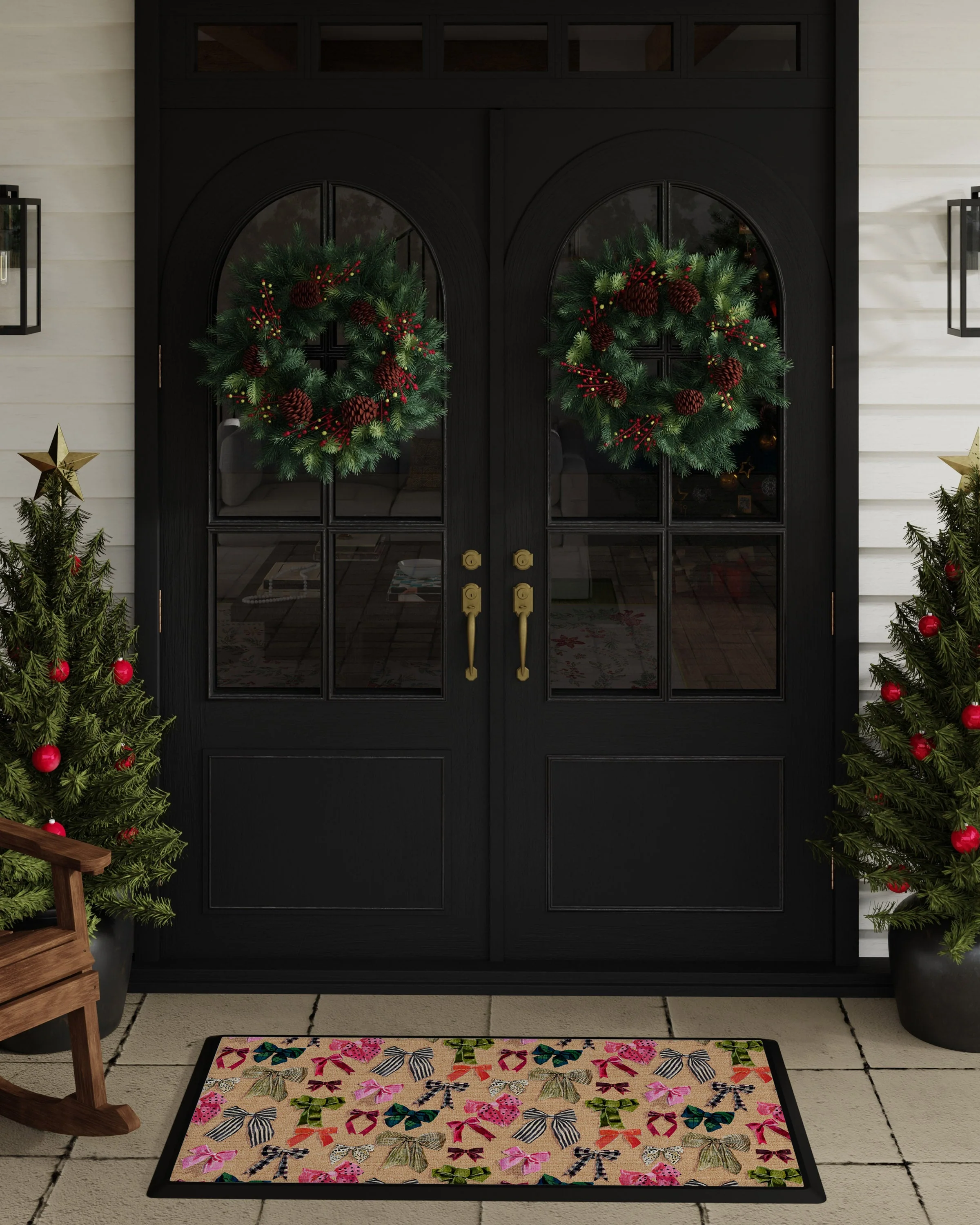 1386-festive-bows-multicolor-large-doormat-2.webp Festive Bows Multicolor Large Doormat