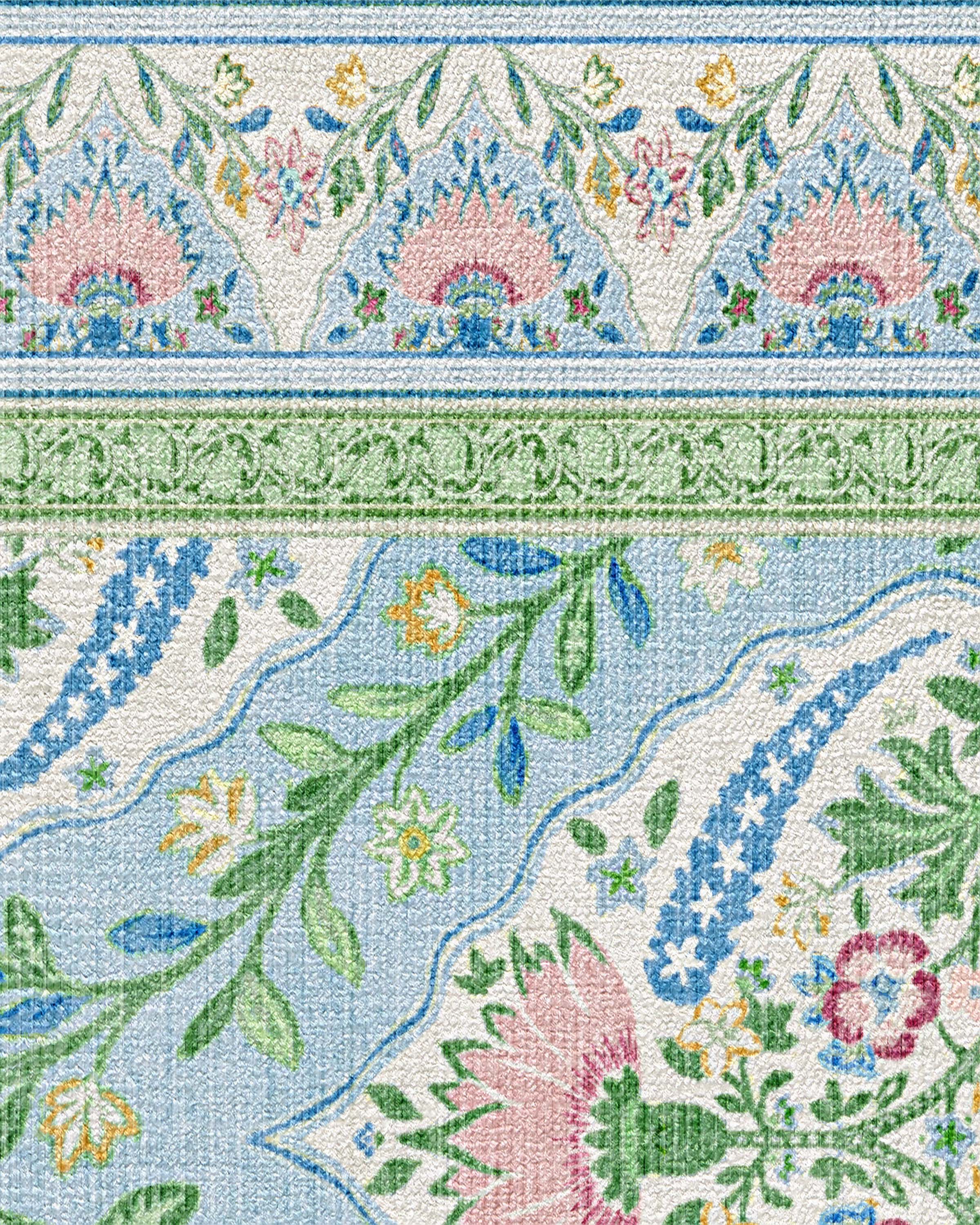 Skye Blue Multicolor Rug