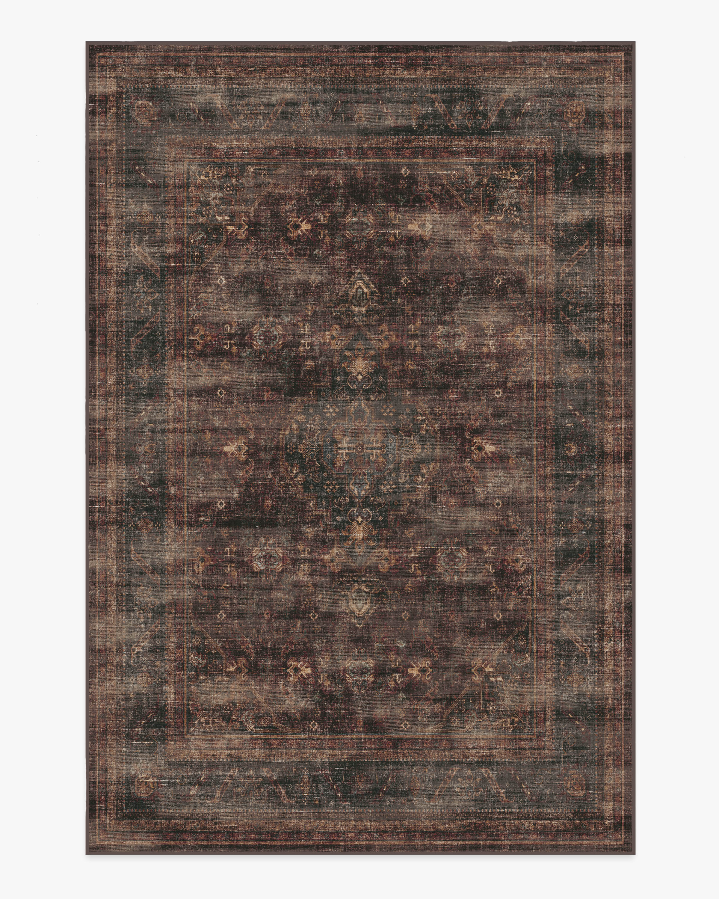 Rowan Bordeaux Flatwoven Rug