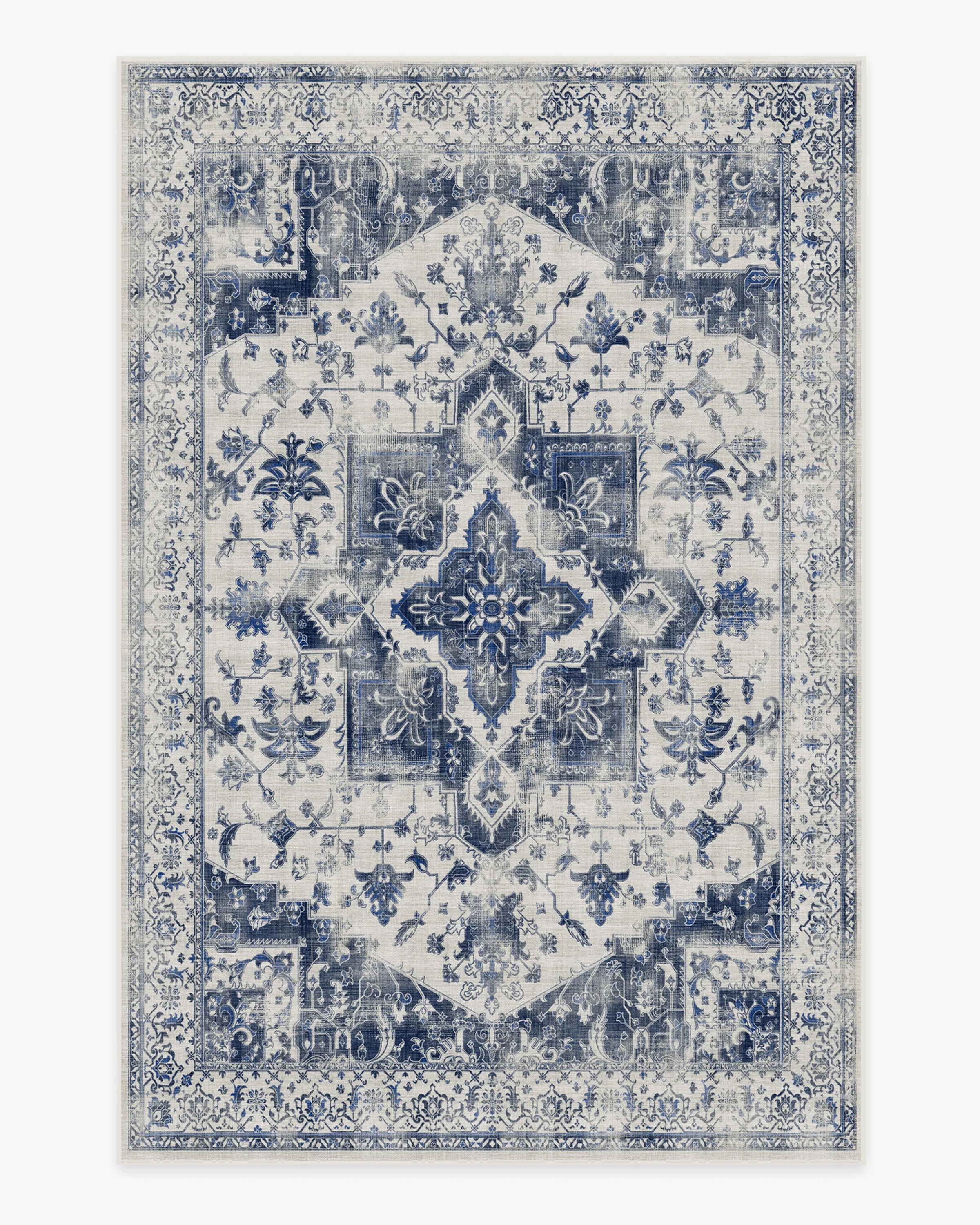 Kira Delft Blue Flatwoven Rug