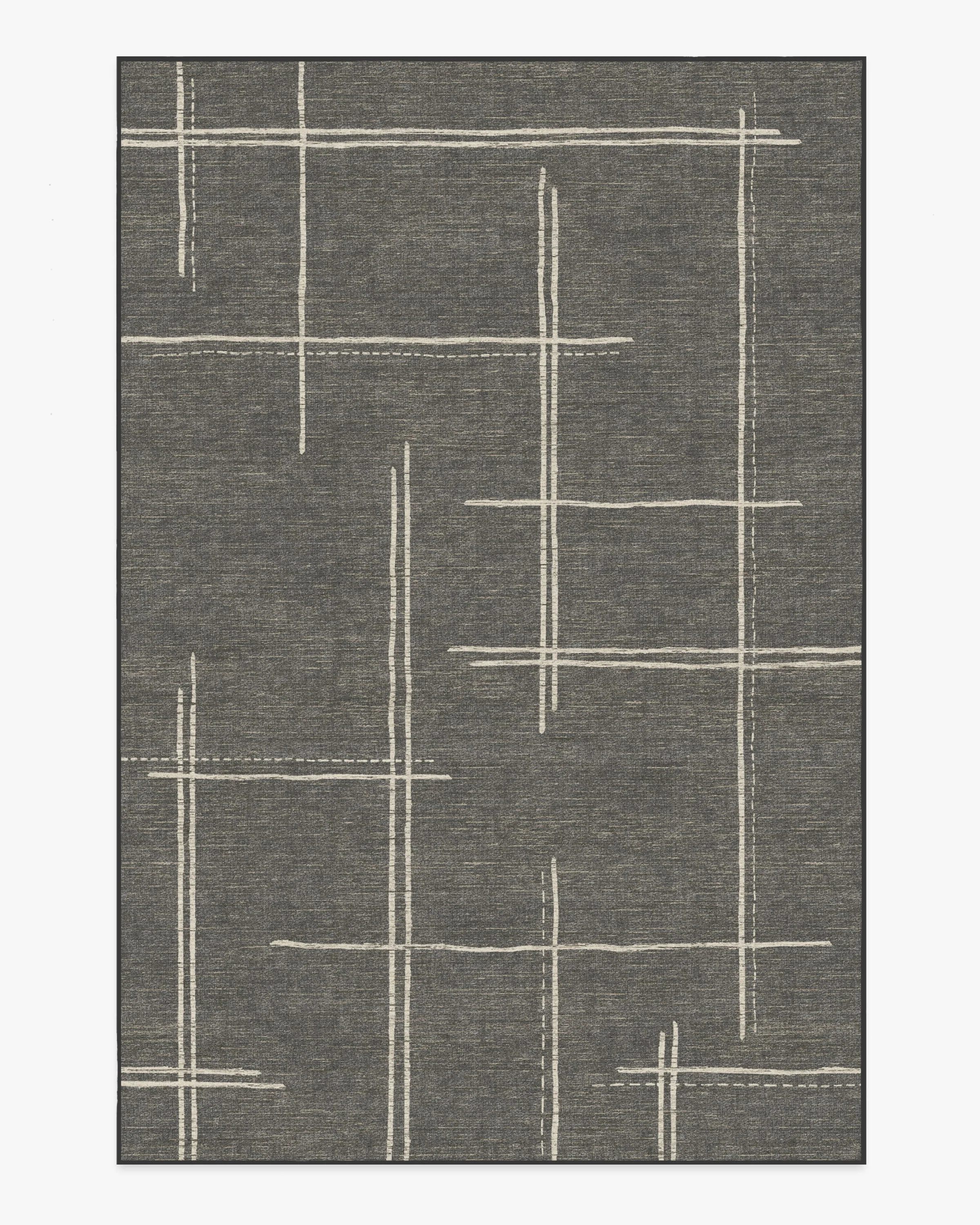 Stellan Charcoal Flatwoven Rug
