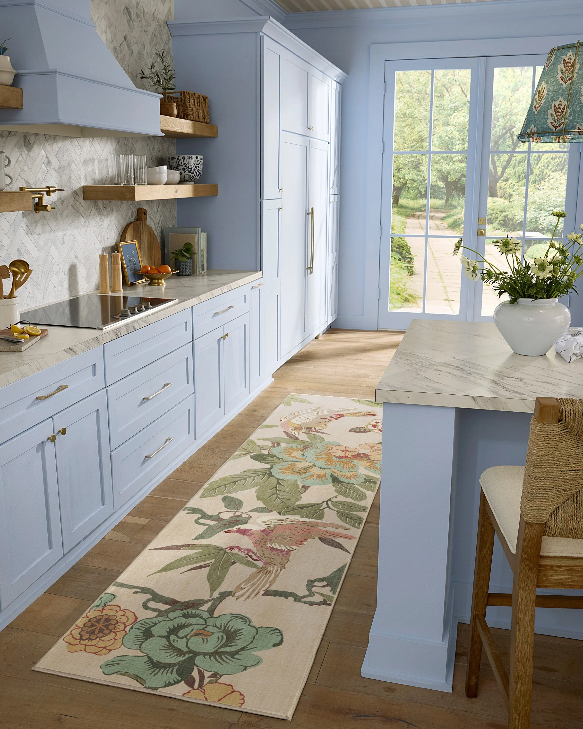 1452-bamboo-bird-blush-jade-flatwoven-rug-3.webp Bamboo & Bird Blush & Jade Flatwoven Rug