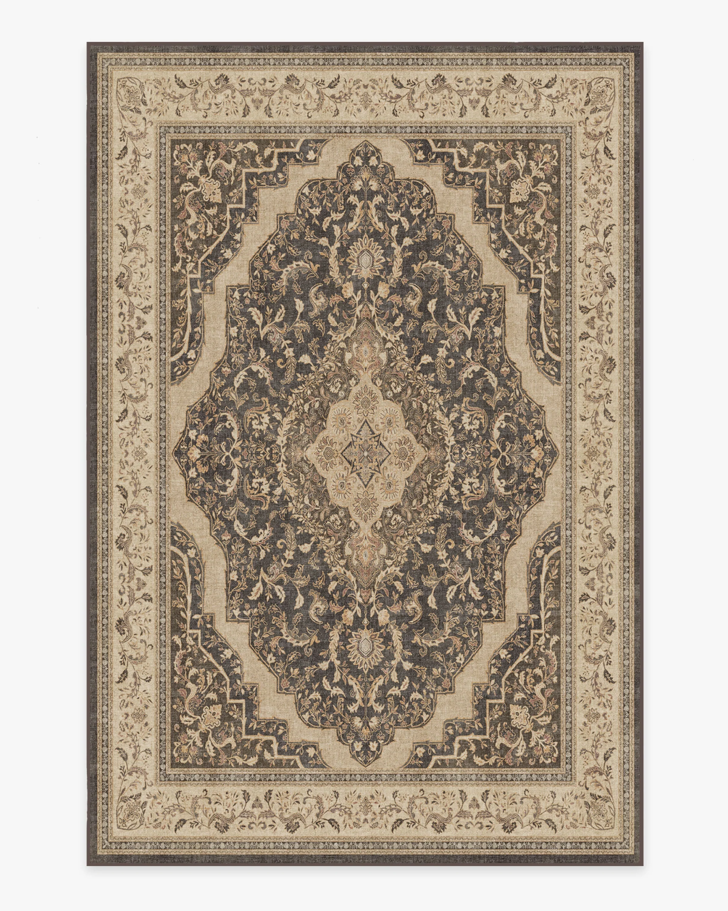 Adeline Dark Wood Flatwoven Rug
