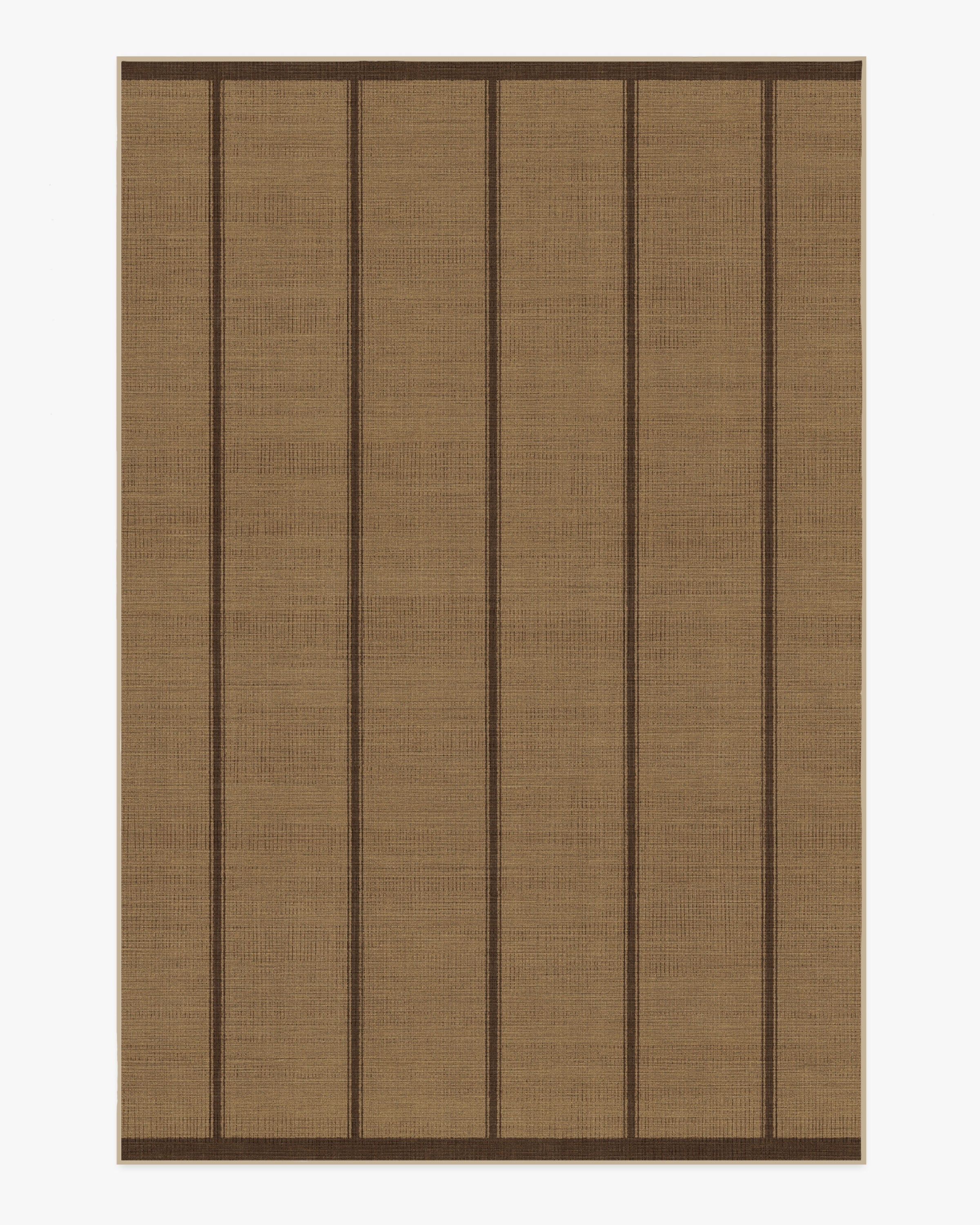 Harvest Stripe Brown Re-Jute Rug