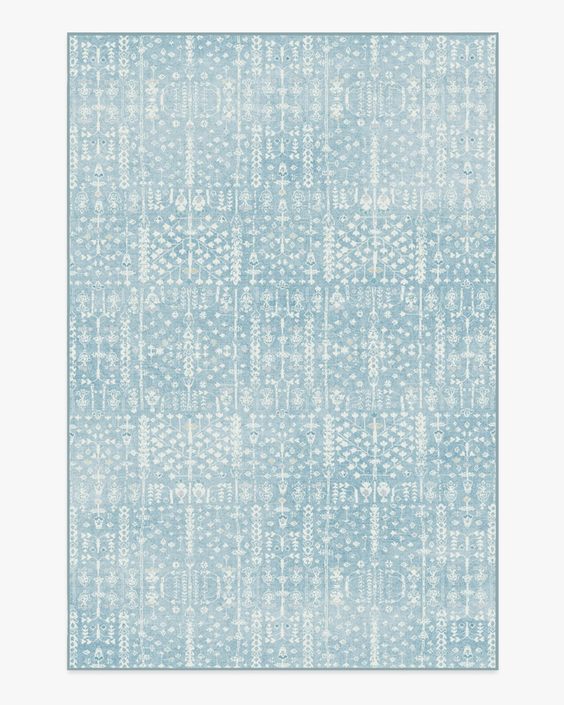 Palmetto Coastal Blue Rug