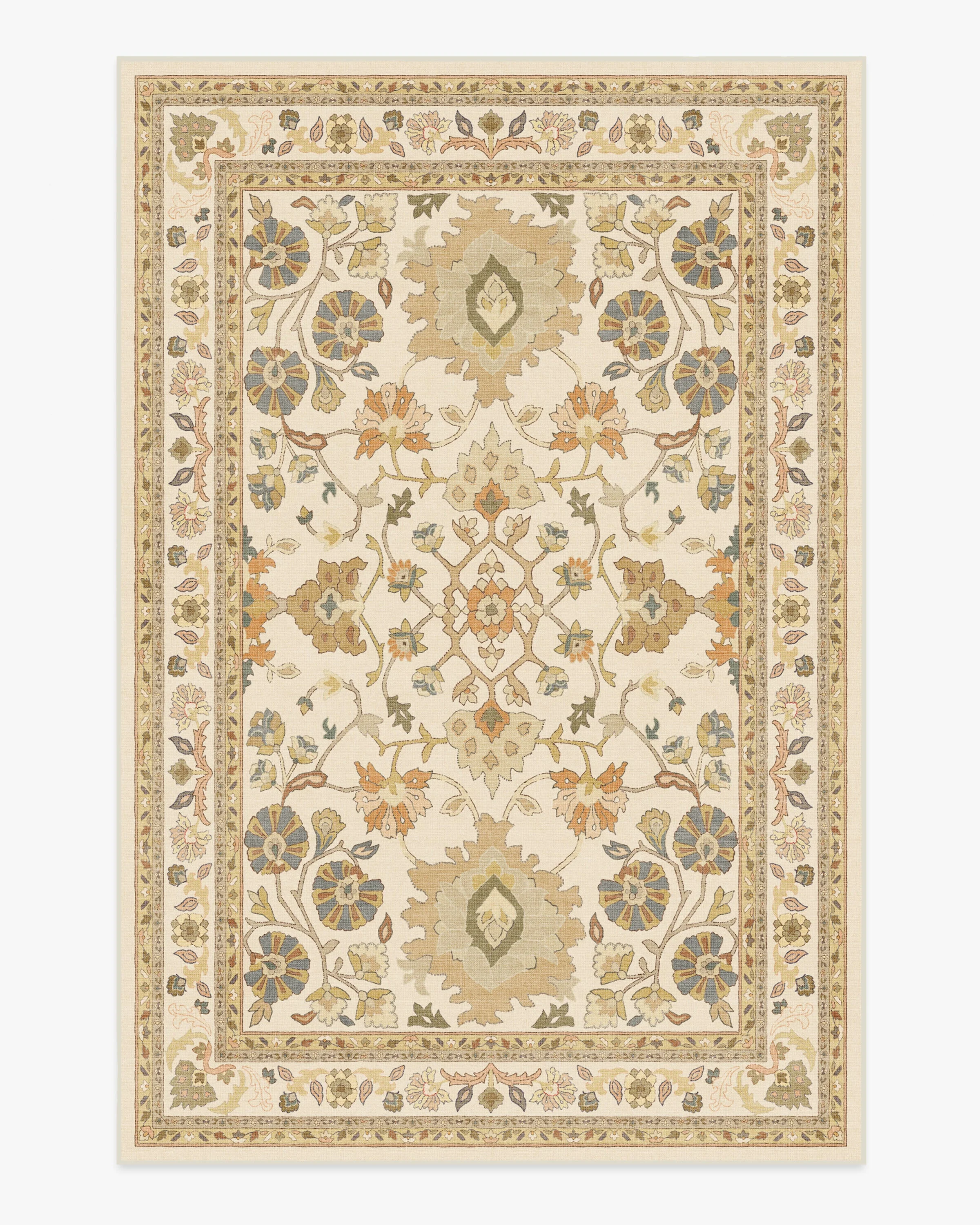 Calabria Cream & Gold Rug