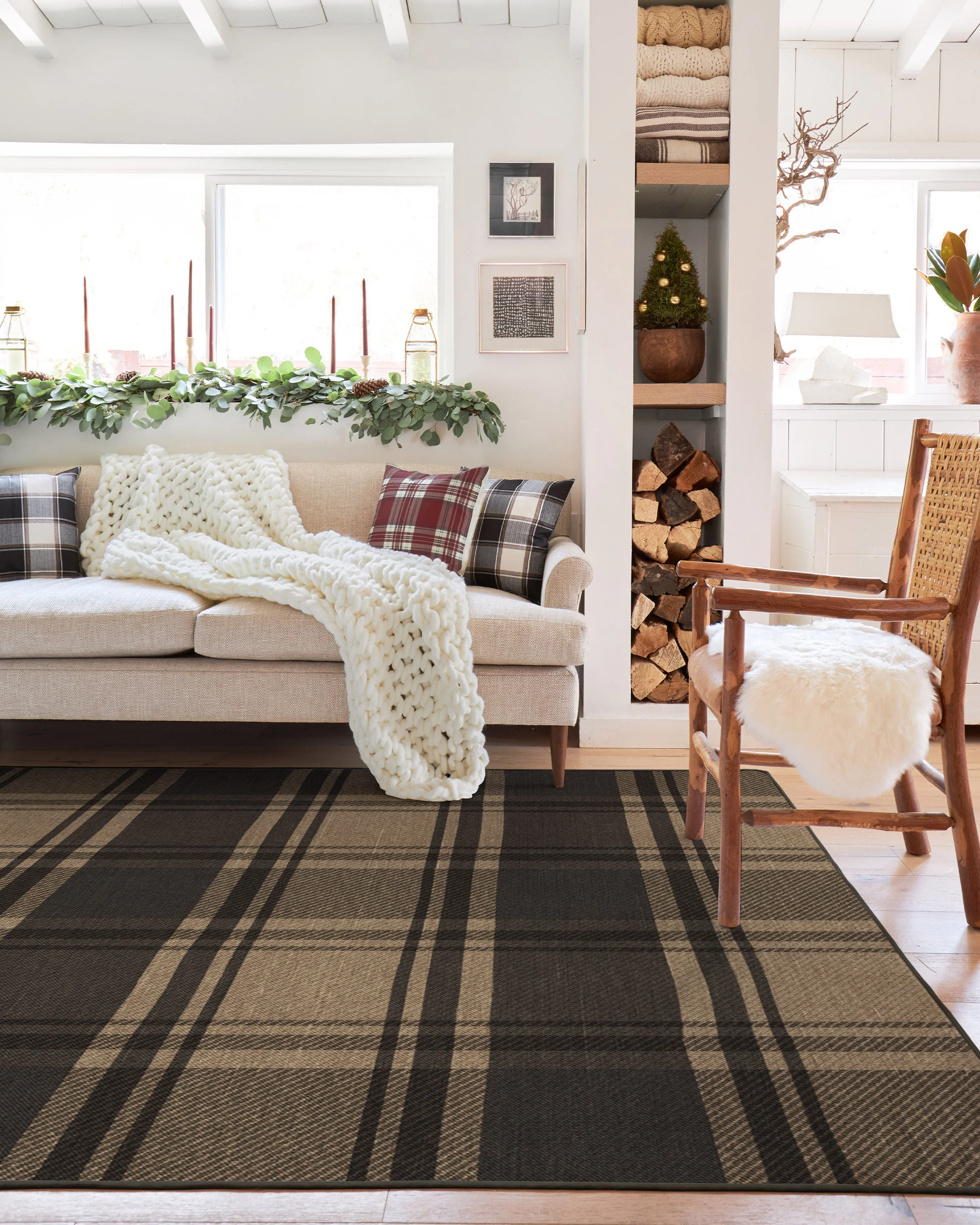 1518-easton-plaid-charcoal-natural-flatwoven-rug-2.webp Easton Plaid Charcoal & Natural Flatwoven Rug