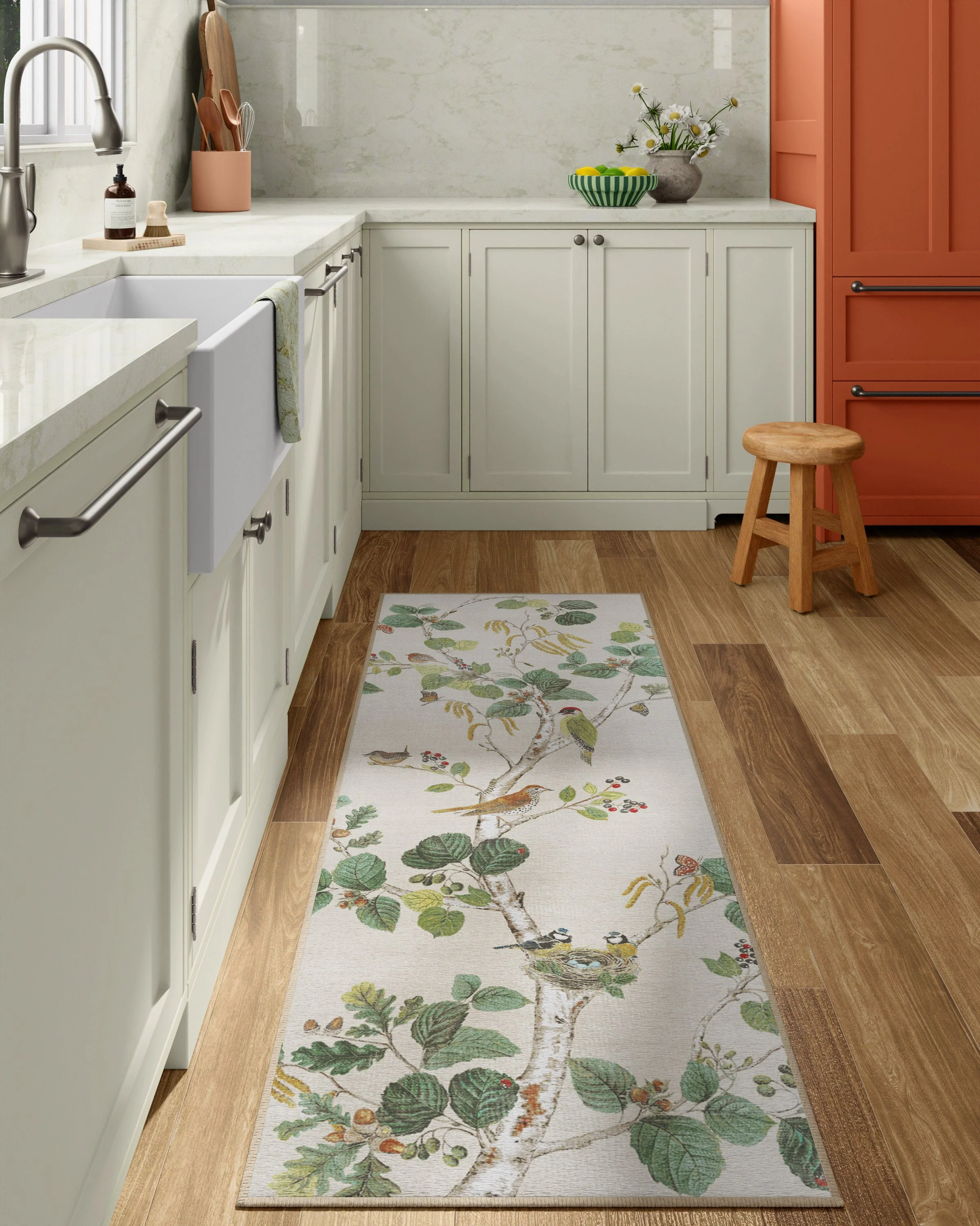 1538-woodland-chorus-fawn-flatwoven-rug-3.webp Woodland Chorus Fawn Flatwoven Rug