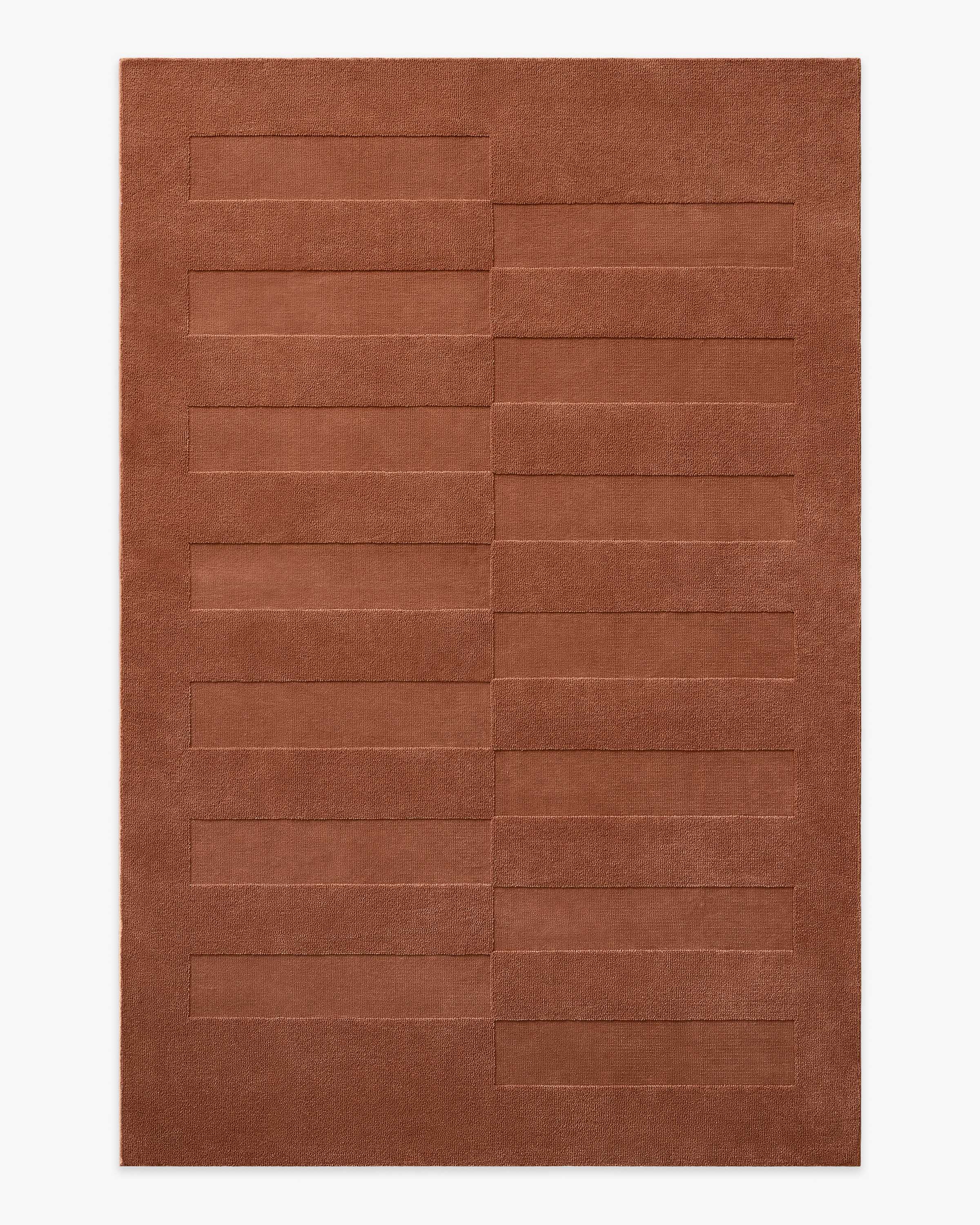 Ryder Terracotta Plush Rug