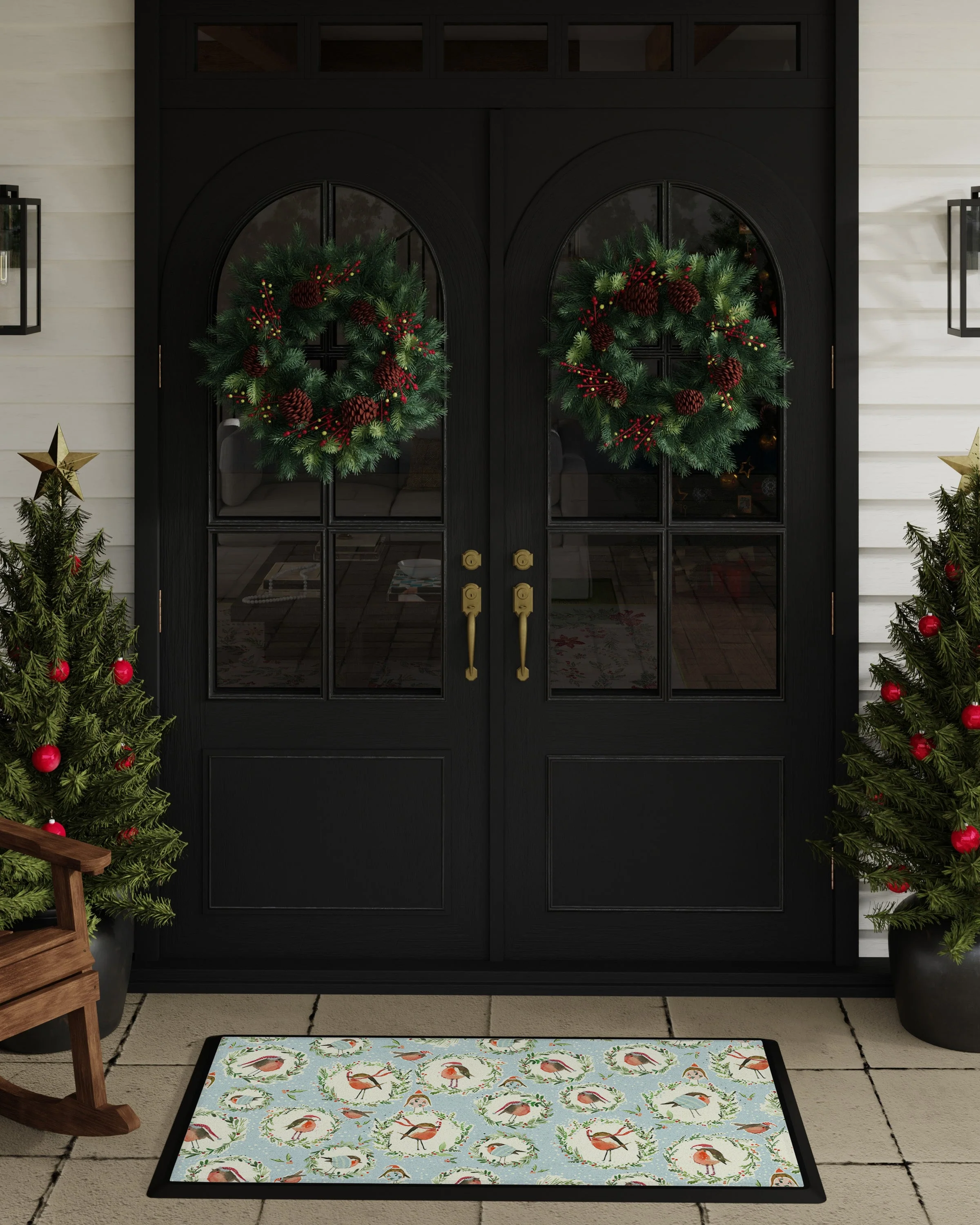 1619-holiday-robbins-blue-large-doormat-2.webp Holiday Robbins Blue Large Doormat