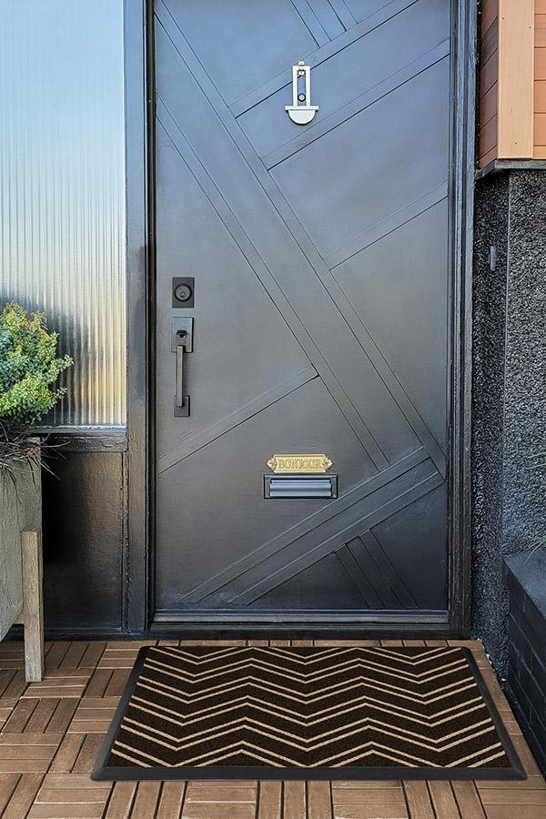 1622-chevron-black-doormat-2.jpg Chevron Black Doormat