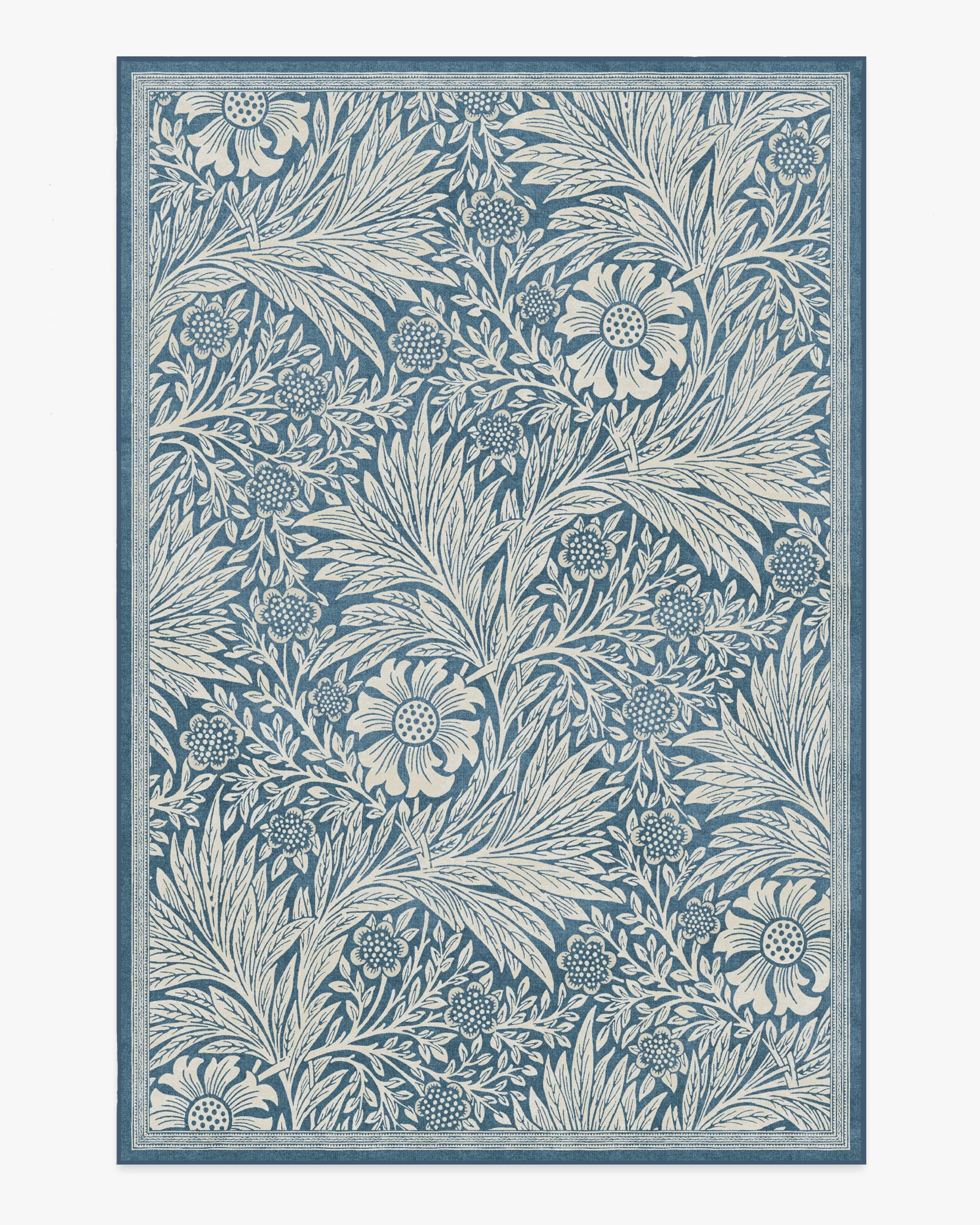 Marigold Blue Rug