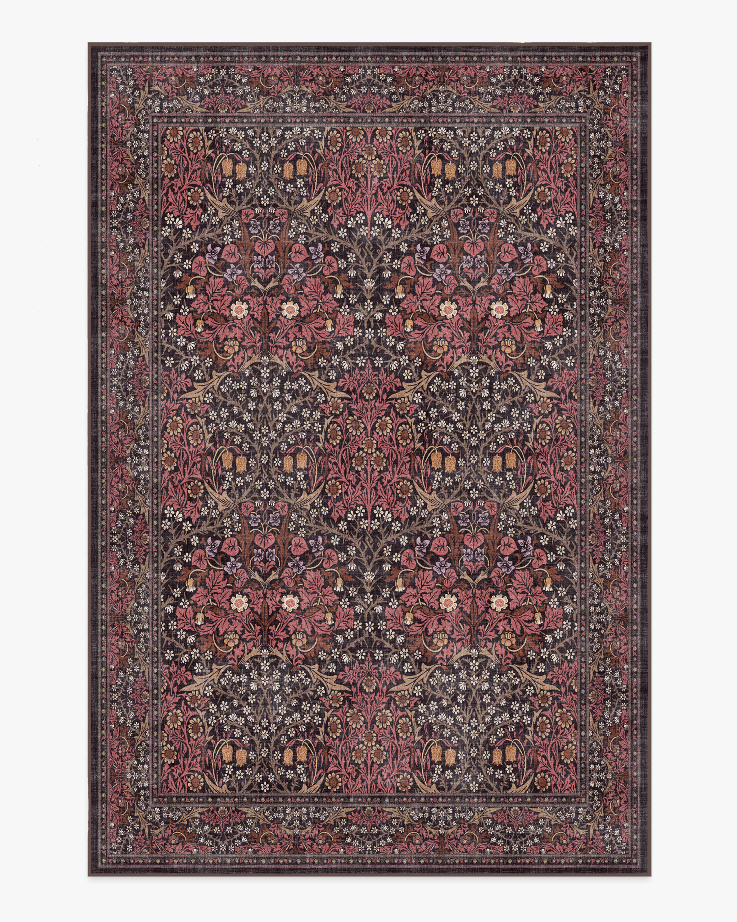 Blackthorn Amber Red Rug