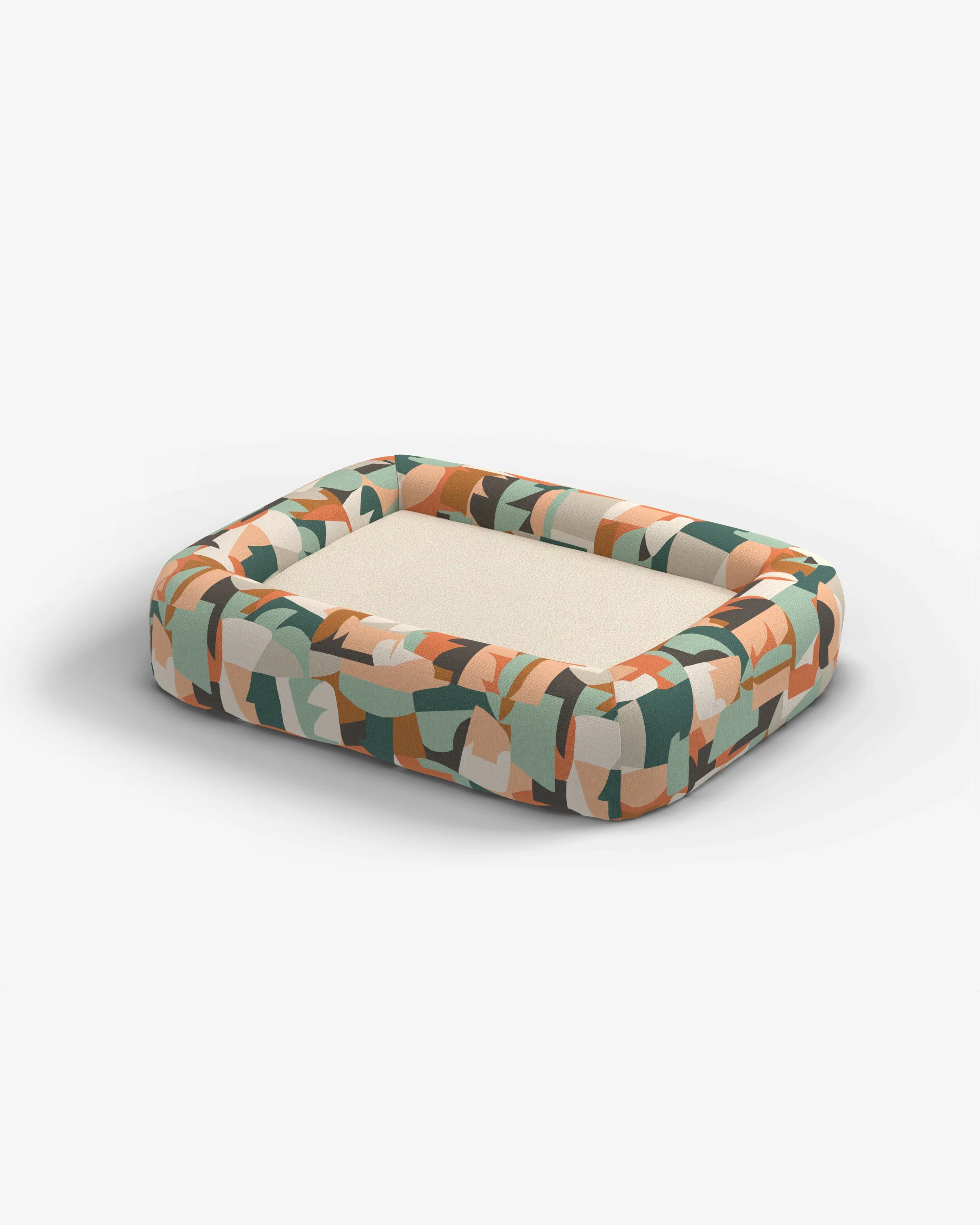 1658-ellie-multicolor-woven-bolster-pet-bed-2.webp Ellie Multicolor Woven Bolster Pet Bed