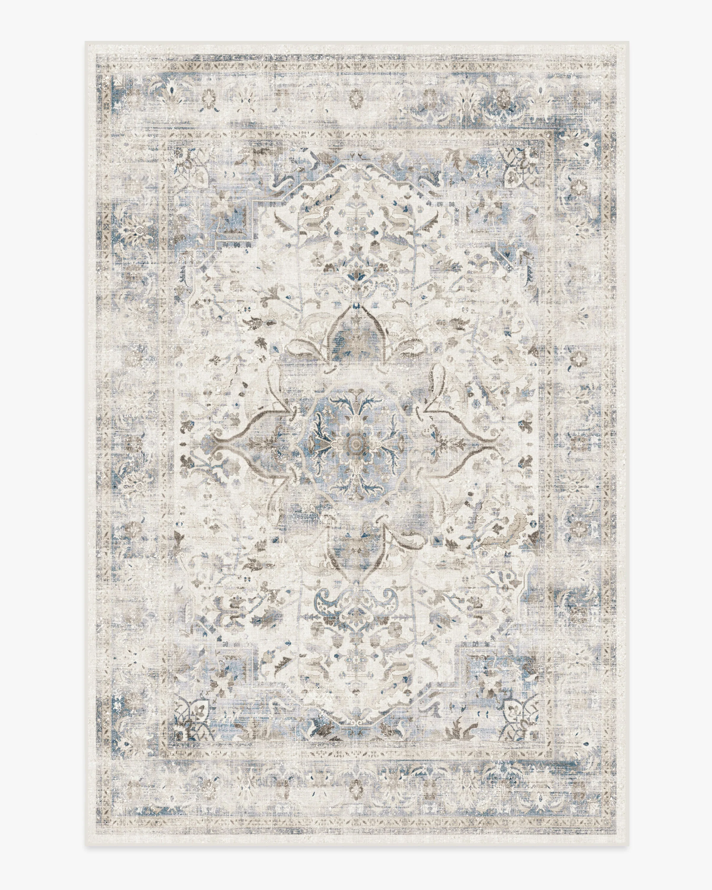 Sarrah Blue Quartz Flatwoven Rug