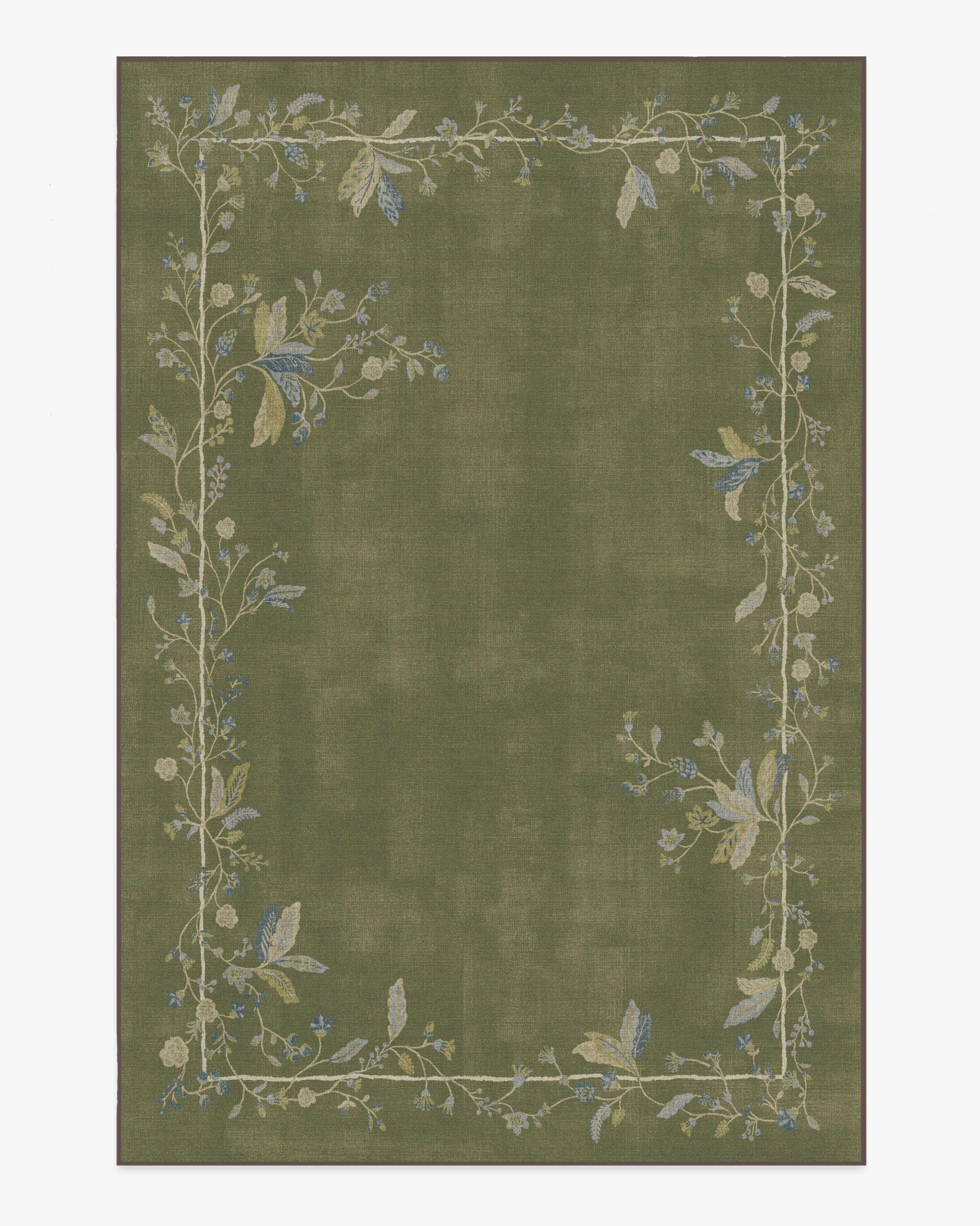 Daphne Olive Green Rug