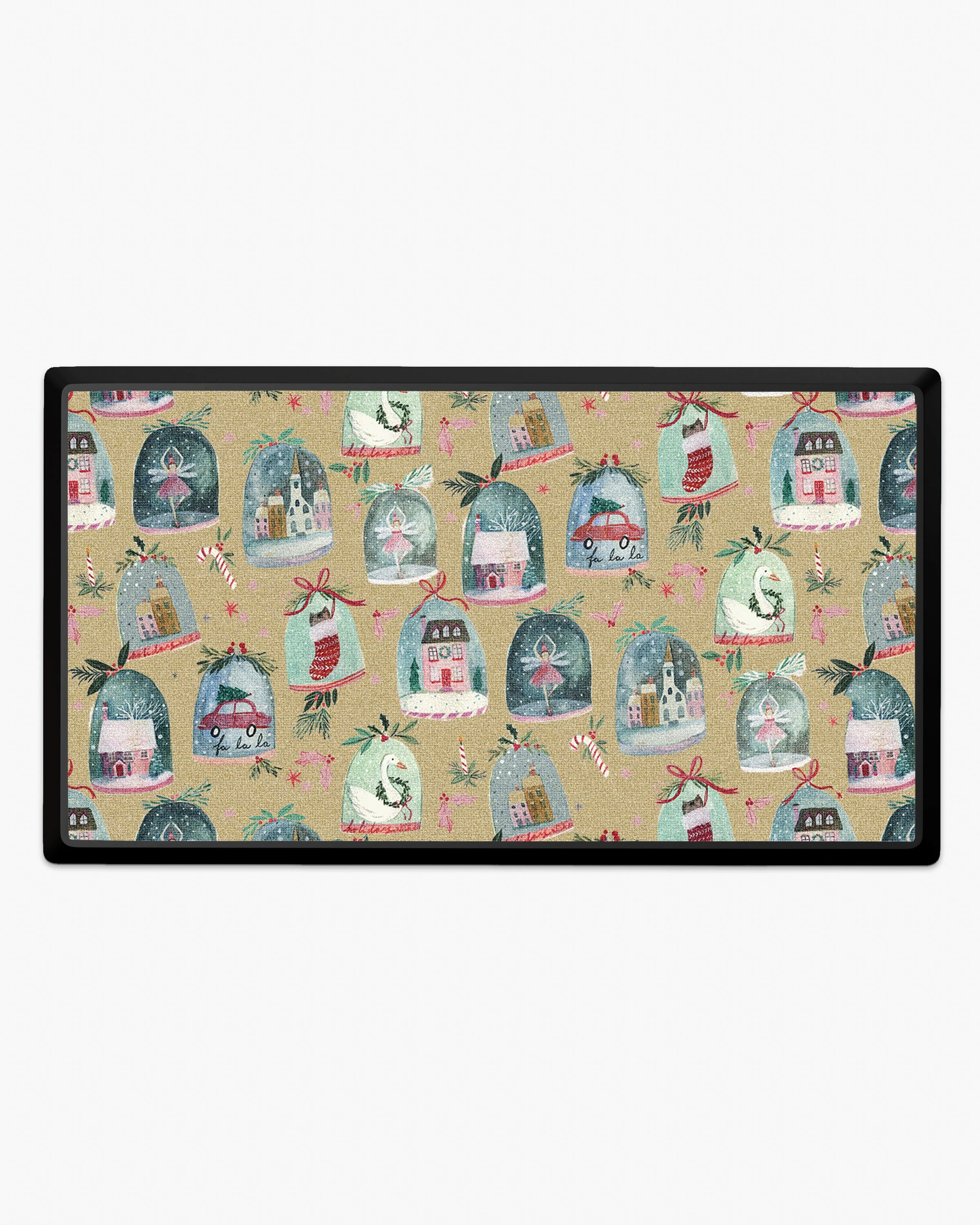 Snow Globes Coir Large Doormat