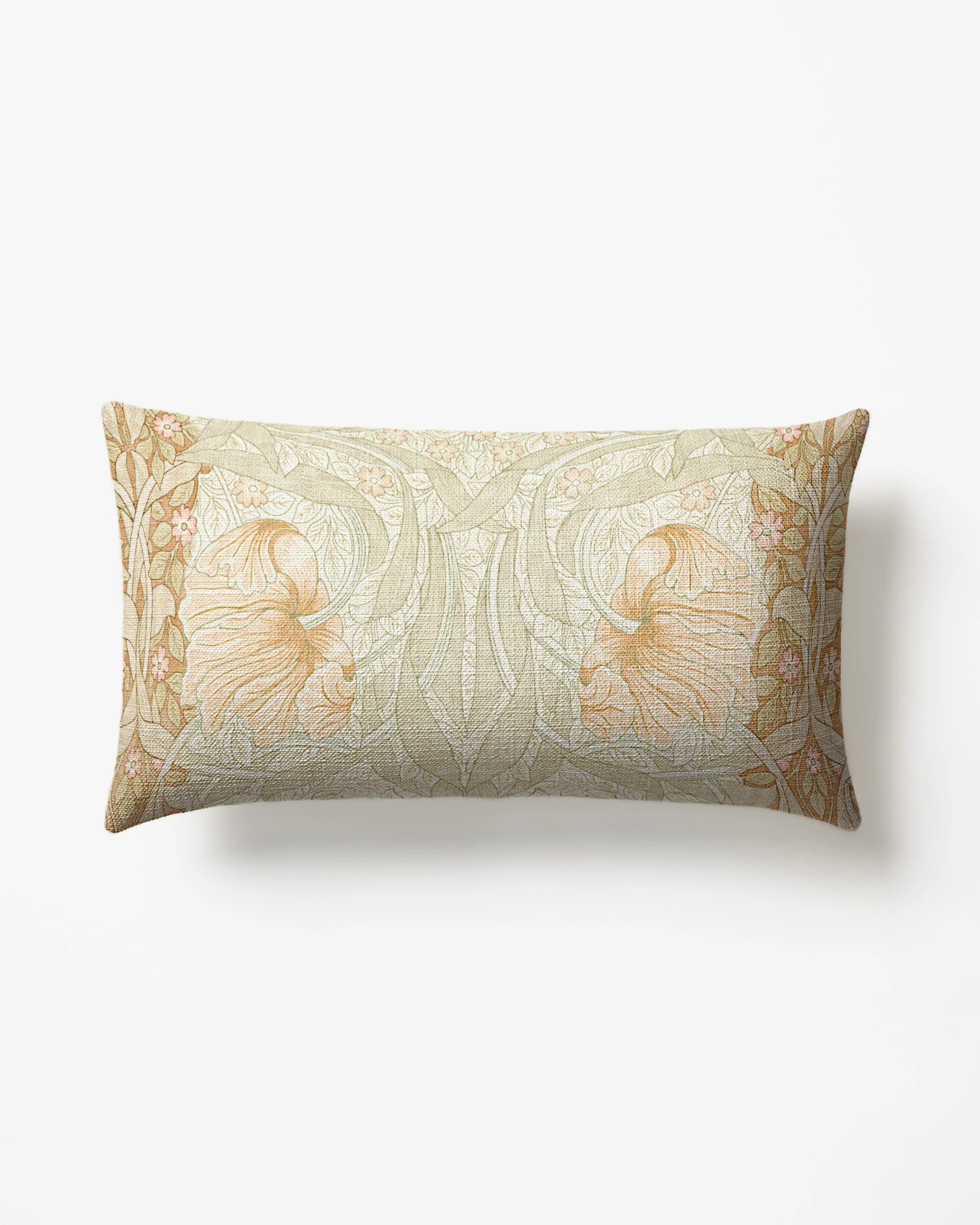 Pimpernel Vintage Blush Woven Lumbar Throw Pillow