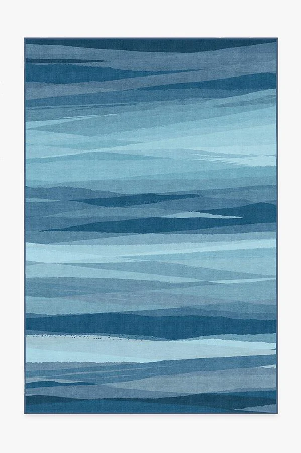 Meridian Blue Flatwoven Rug