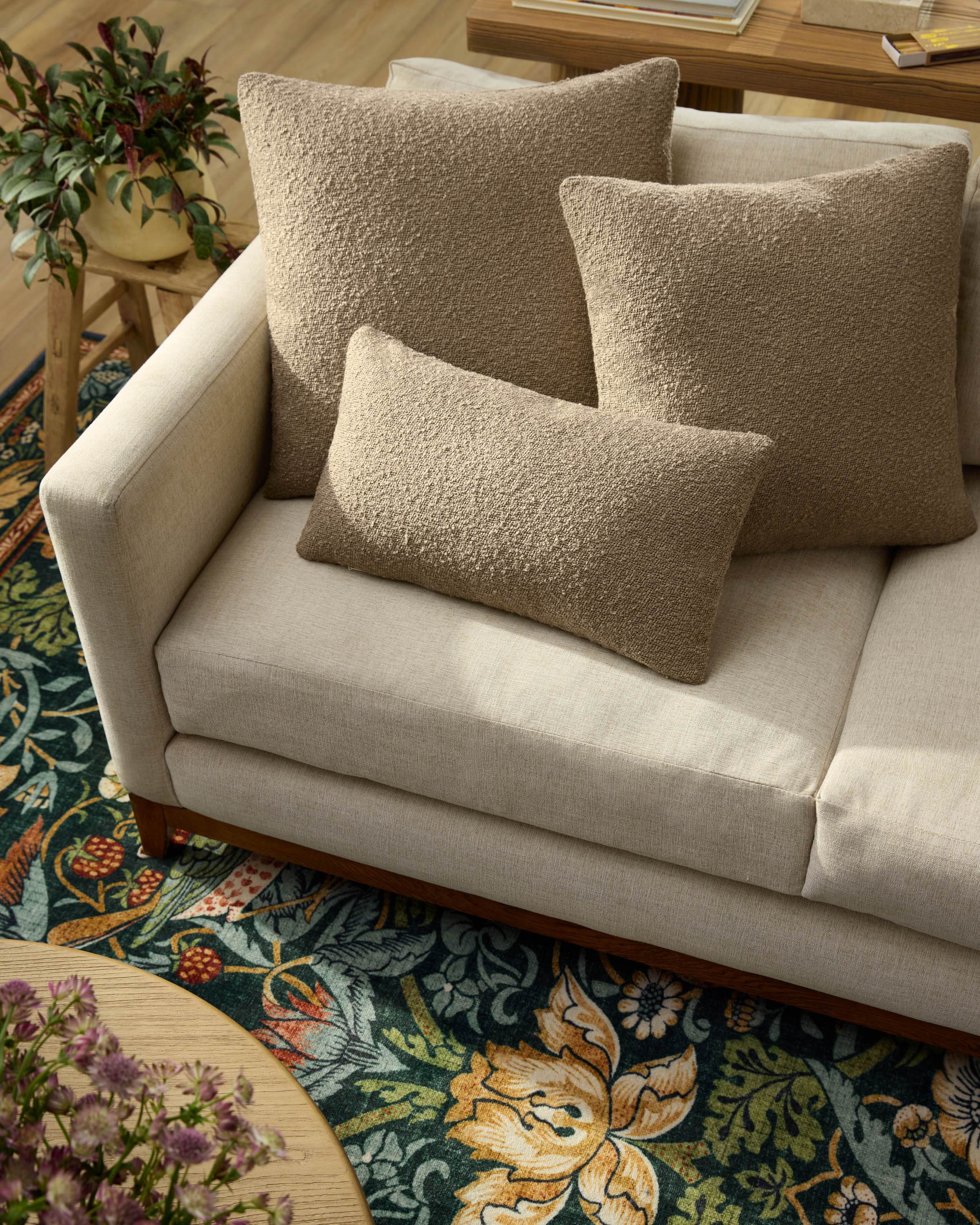190-warm-taupe-boucle-throw-pillow-4.jpg Warm Taupe Boucle Throw Pillow