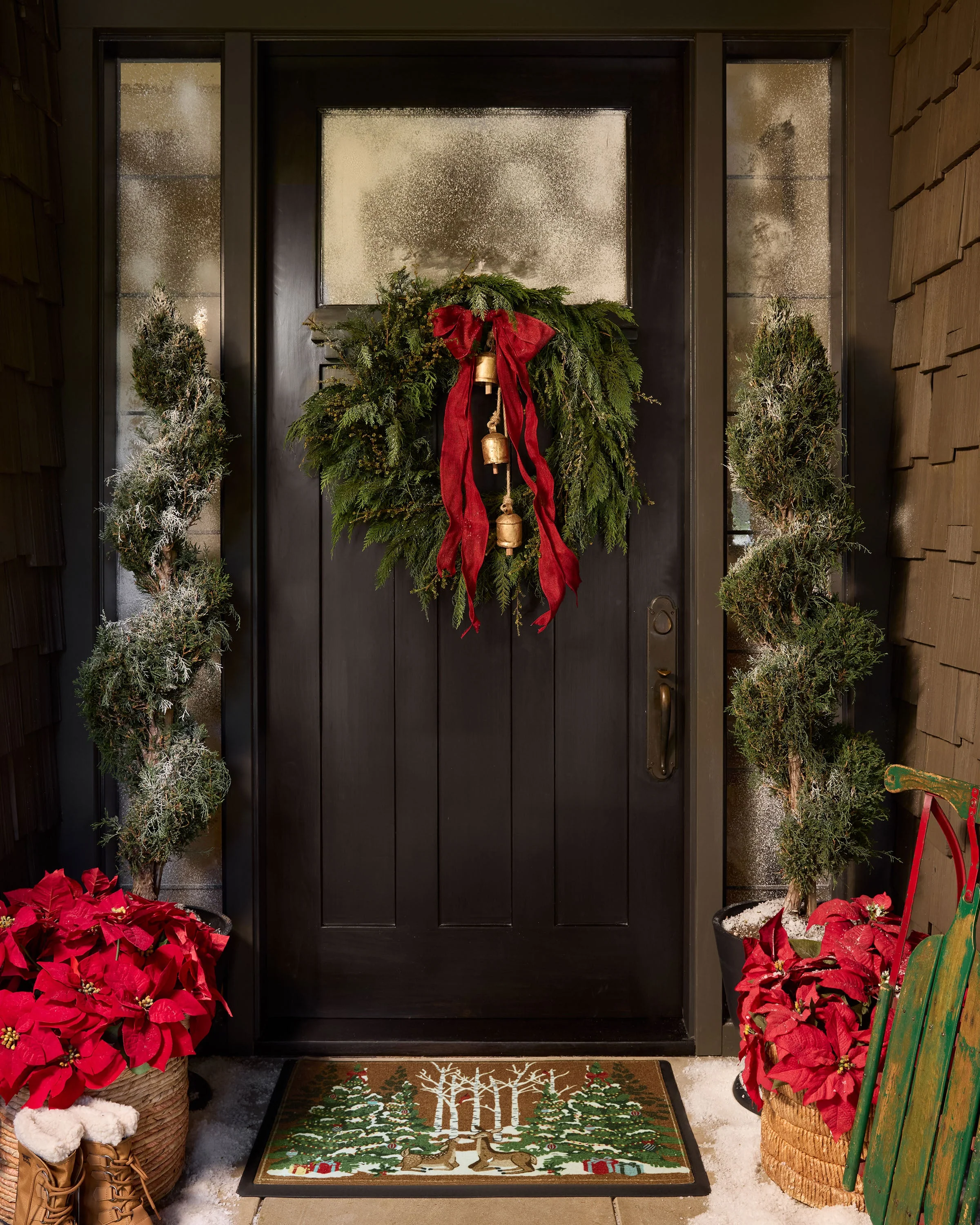 206-woodland-holiday-doormat-2.webp Woodland Holiday Doormat