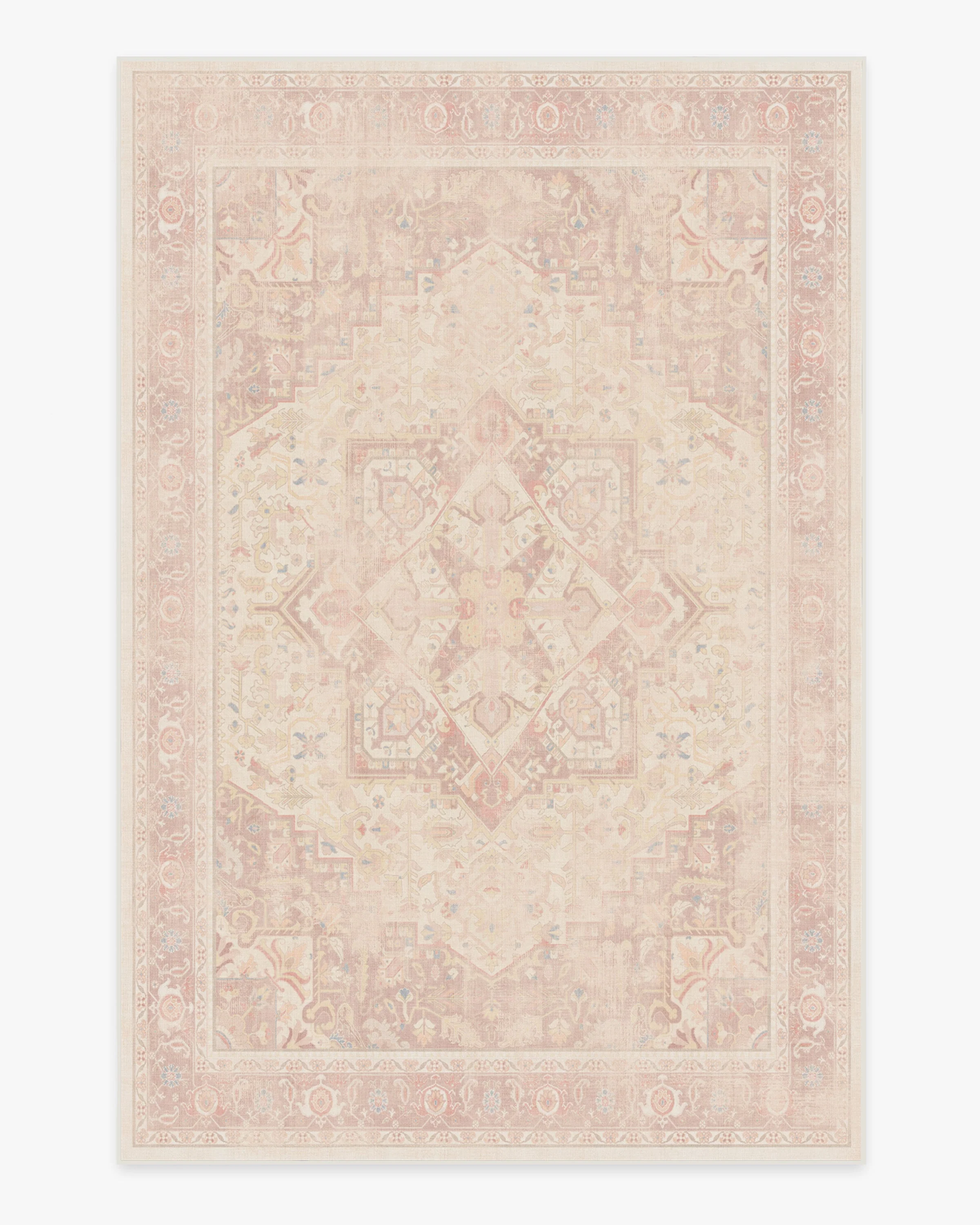 Kamran Soft Pink Flatwoven Rug